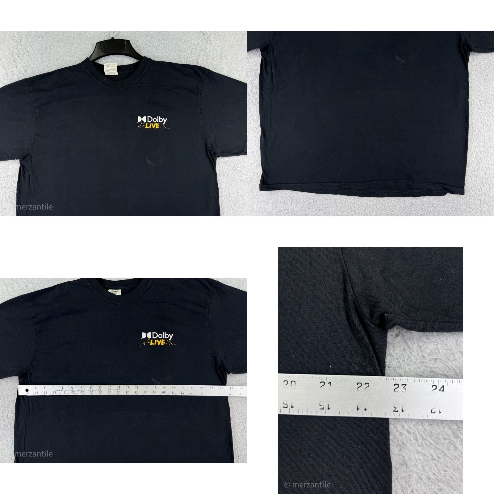 Vintage Imagine Dragons Shirt Mens XL Black Logo Concert Guit ar Pick Logo 90s? Size US XL / EU 56 / 4 - 8 Thumbnail