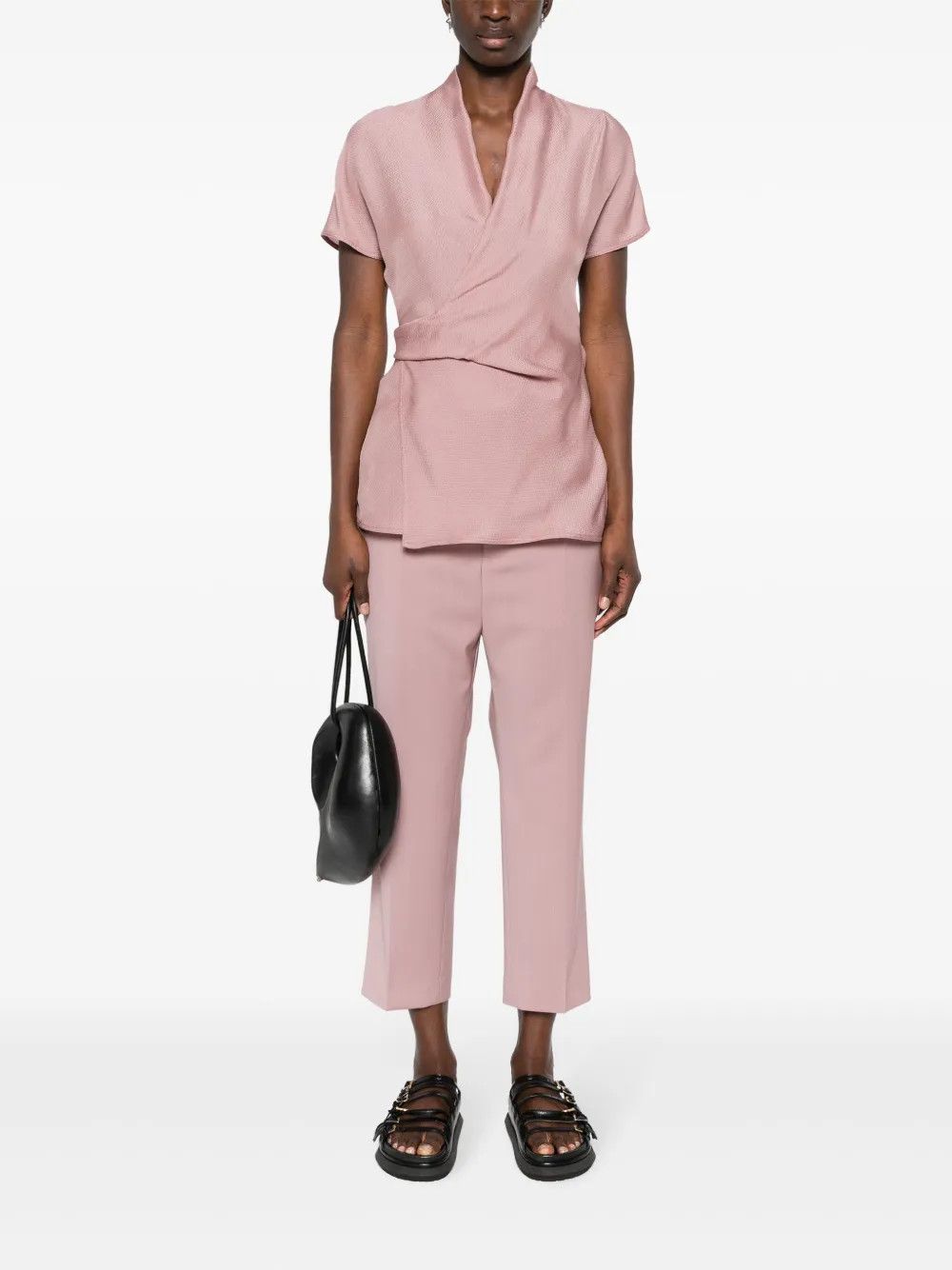 Rick Owens o1y0126 Casual Pant in Antique Rose Size 27" / US 4 / IT 40 - 5 Thumbnail