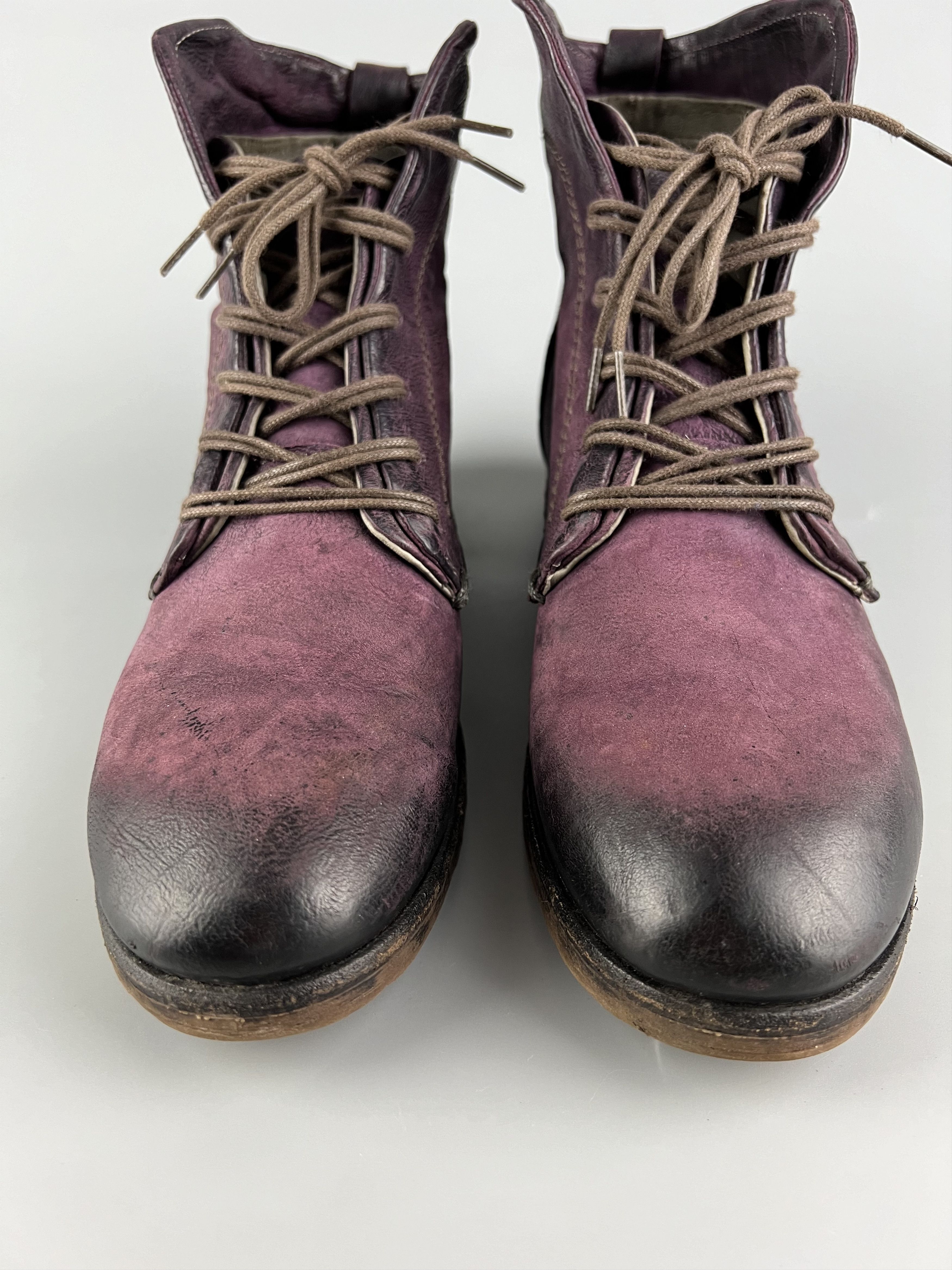 A.S.98 A.S.98 AirStep Women's Burgundy Leather Ankle Boots EU40 Size US 8.5 / IT 38.5 - 6 Thumbnail