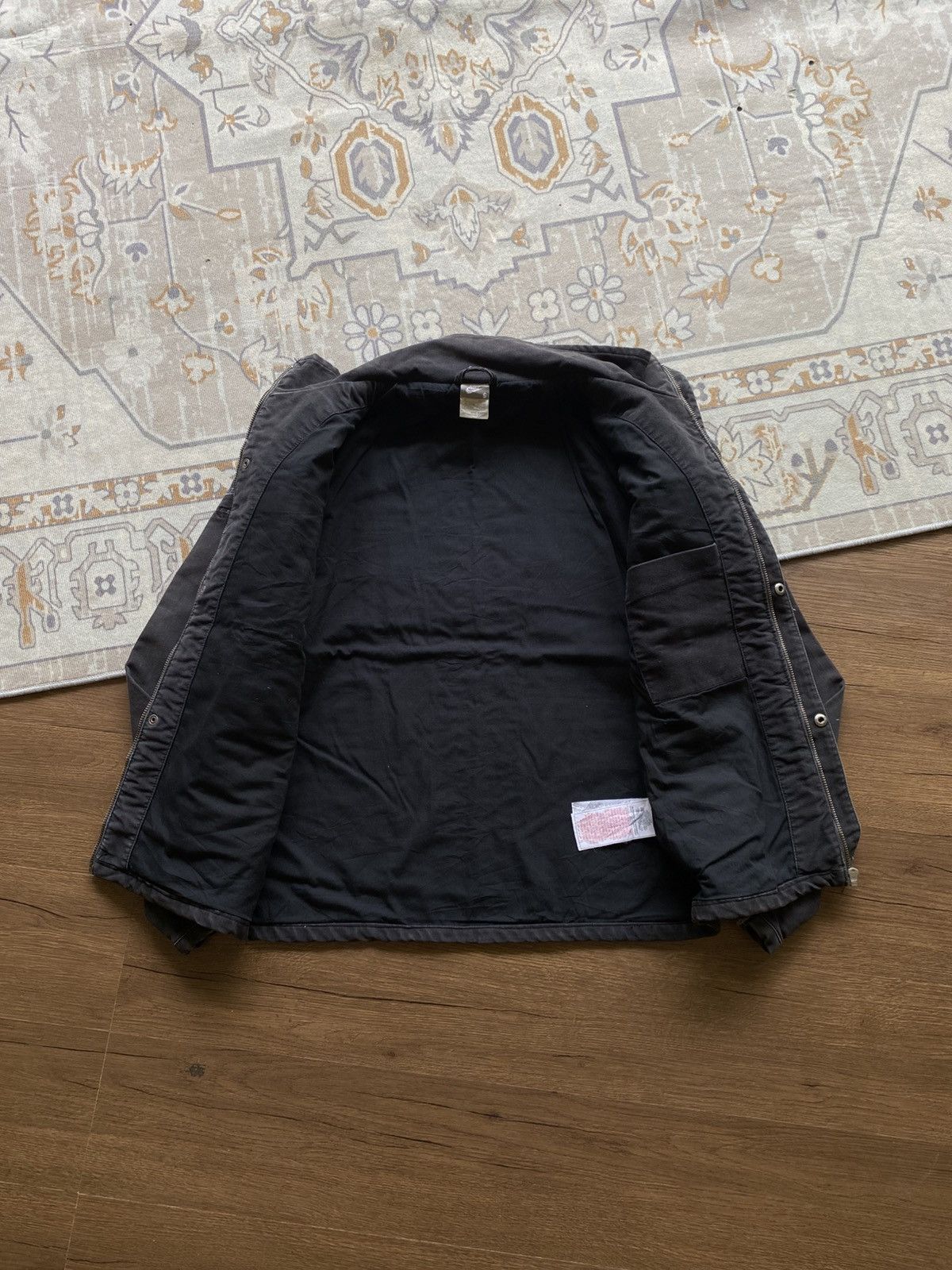 Nike Nike 90's faded black washing Canvas jacket Size US L / EU 52-54 / 3 - 8 Thumbnail