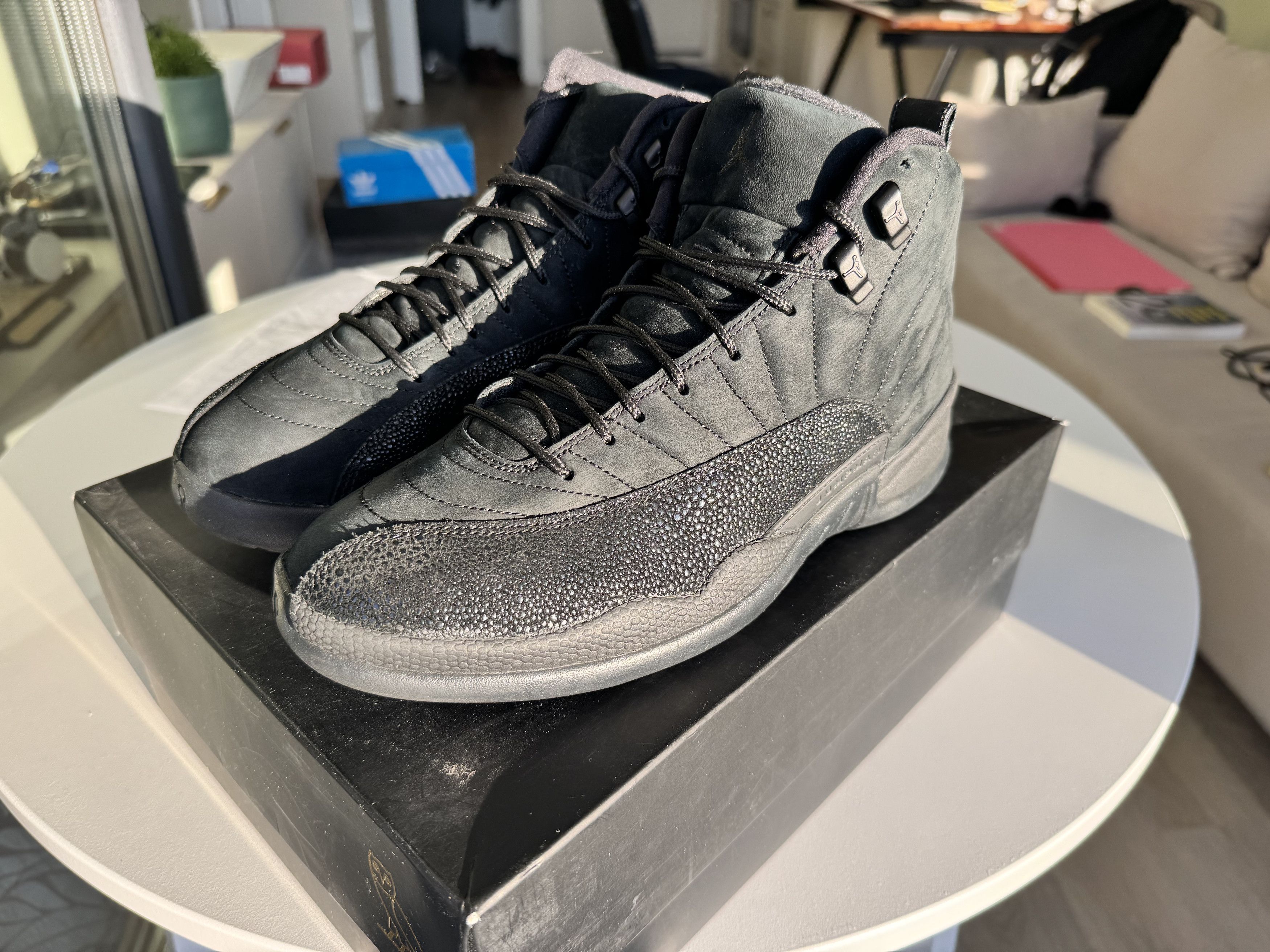 Jordan Brand × October's Very Own Air Jordan 12 Retro OVO - black Size US 8 / EU 41 - 2 Thumbnail