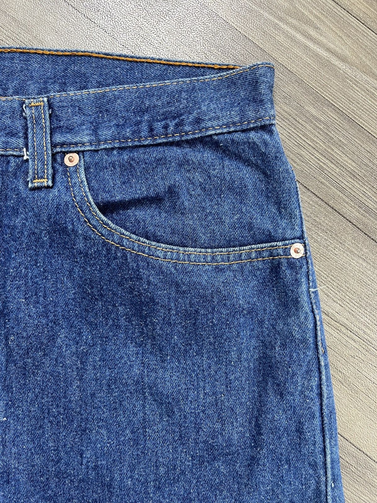 Levi's Vintage Clothing 🇺🇸1990s Vintage Levis 501XX 38x32 Straight Leg Blue Jeans Size US 38 / EU 54 - 6 Thumbnail