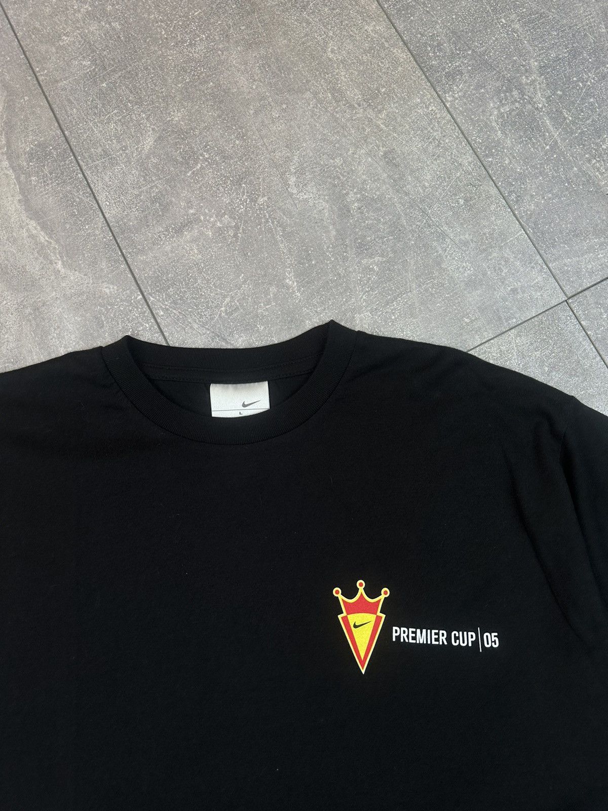 Nike Nike Vintage Premier Cup 2005 Tee Size US L / EU 52-54 / 3 - 4 Thumbnail
