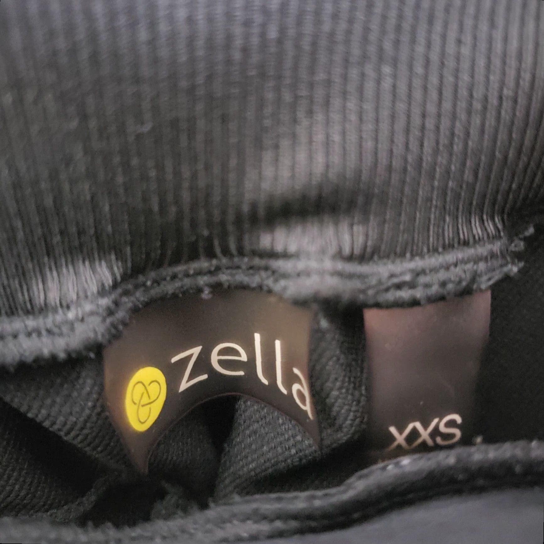 Vintage Zella Womens Pants 2XS Black Straight Leg Pull On Mid Rise Size 24" / US 00 / IT 34 - 6 Thumbnail