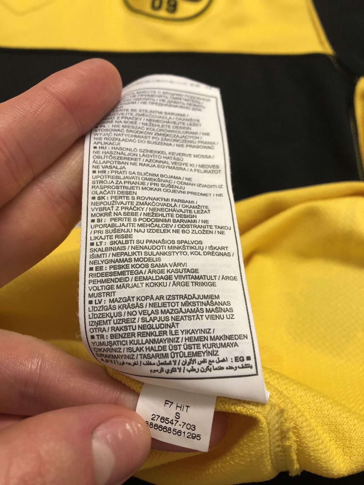 Nike RARE NIKE BORUSSIA DORTMUND LUCA REGGIANI SOCCER JERSEY Size US S / EU 44-46 / 1 - 8 Thumbnail