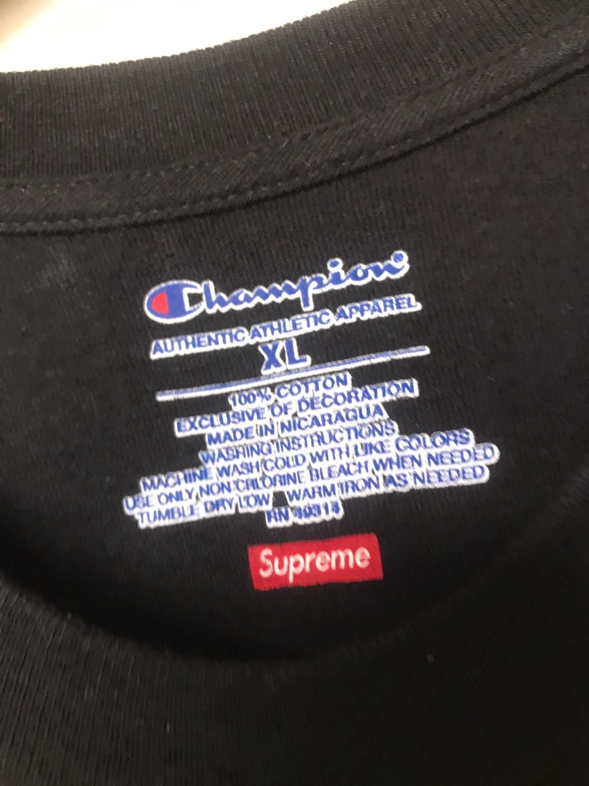 Champion × Supreme Supreme SS19 x Champion Chrome SS Top Tee SUP-SS19-10250 Size US XL / EU 56 / 4 - 7 Thumbnail