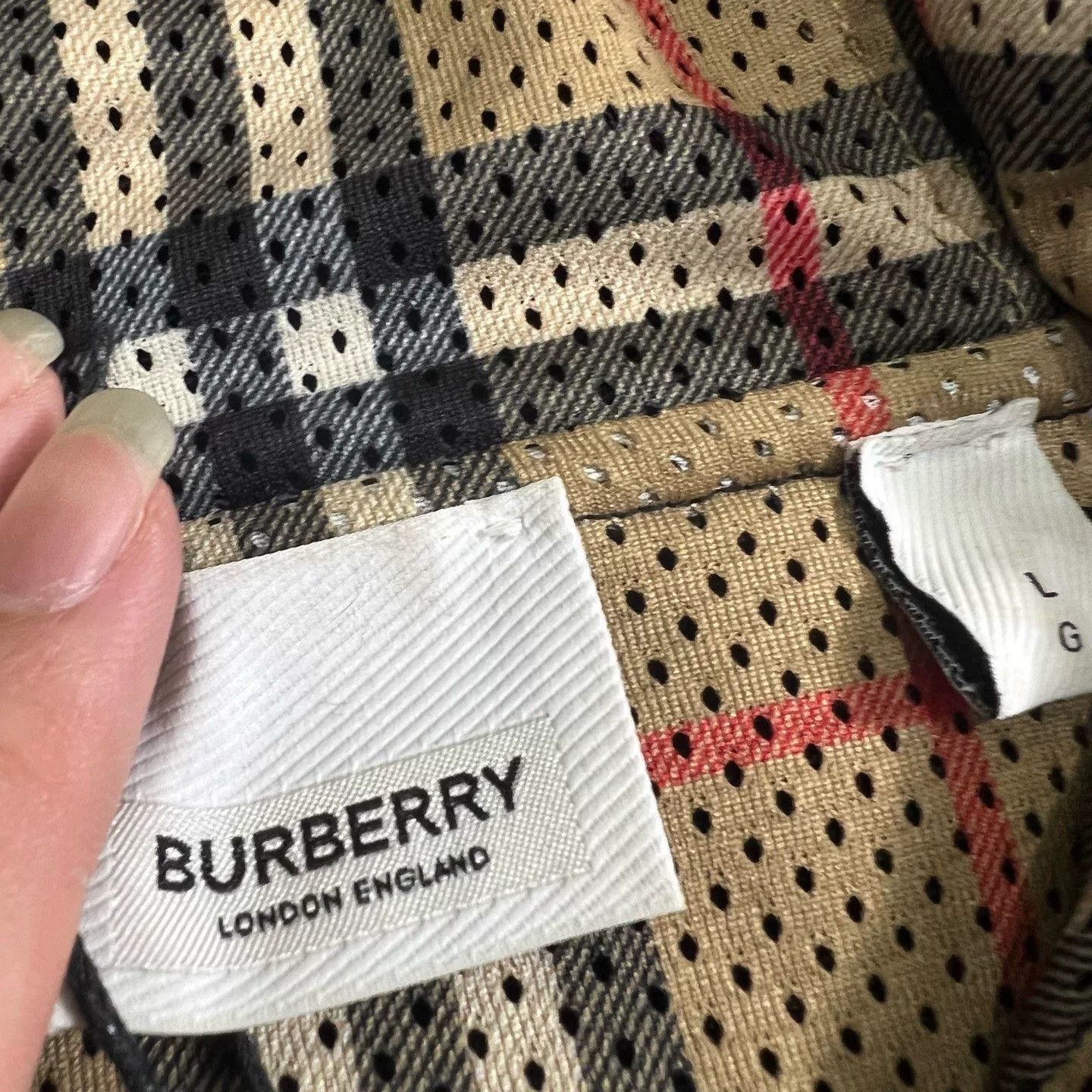 Burberry Burberry Zip Jacket Size L Size US L / EU 52-54 / 3 - 3 Thumbnail