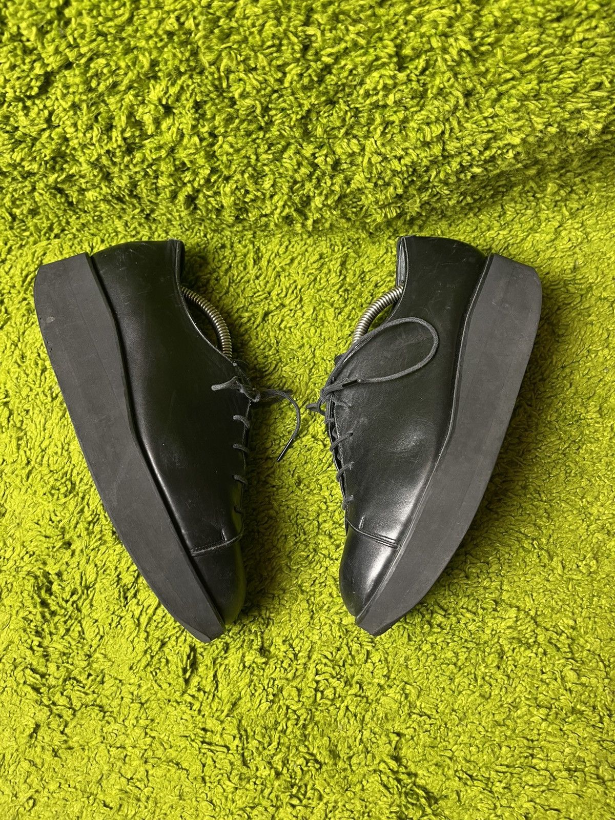 Yohji Yamamoto Yohji Yamamoto Y’s leather platforms shoes Size US 7 / IT 37 - 3 Thumbnail