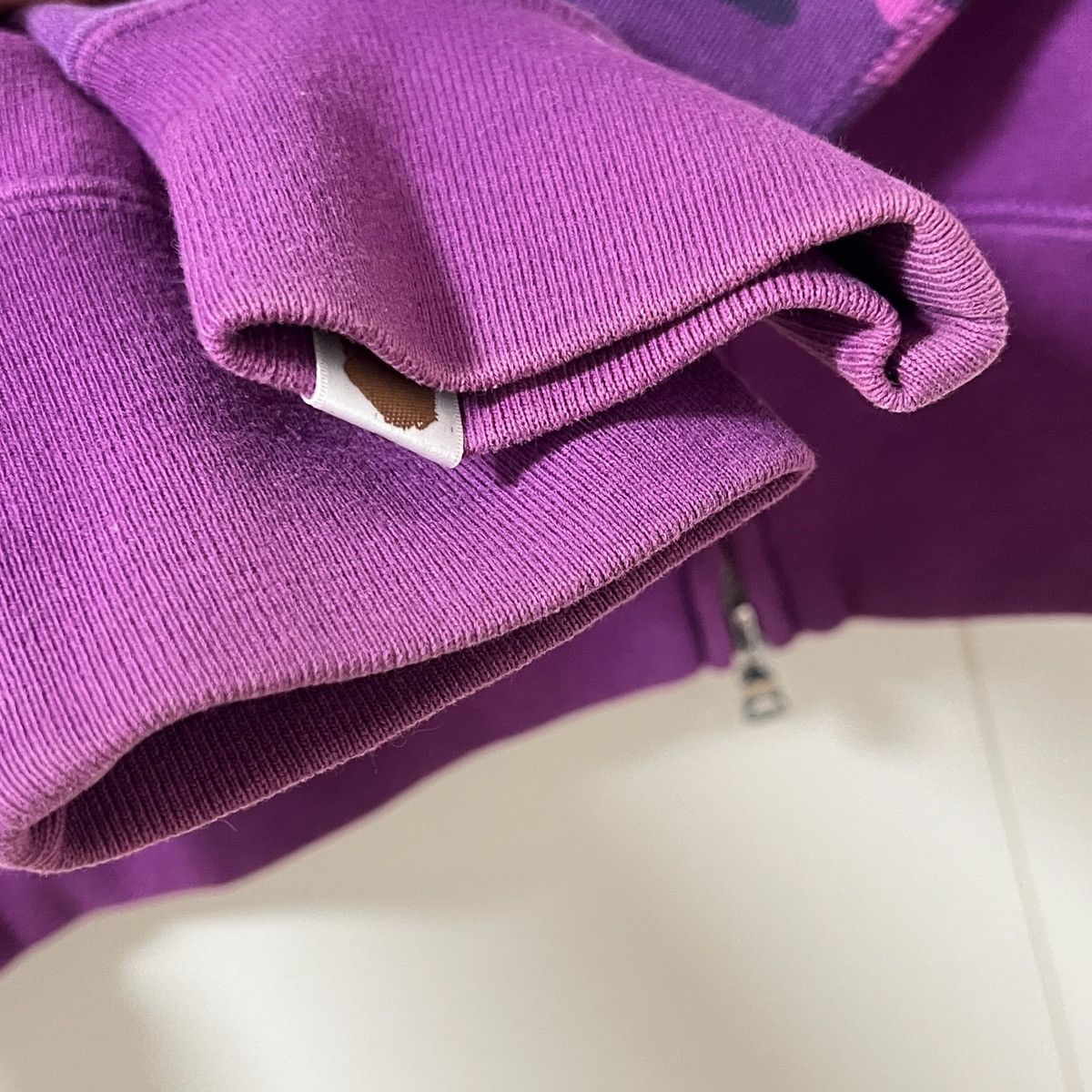 Bape Bape purple shark zip up hoodie Size US L / EU 52-54 / 3 - 11 Thumbnail