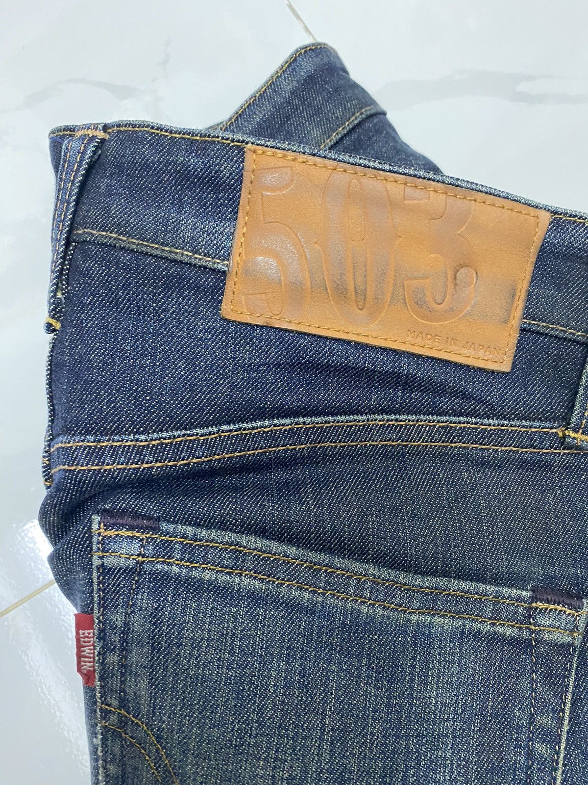 Edwin × Kapital EDWIN 503 MADE IN JAPAN TOKYO DENIM JEANS Size US 30 / EU 46 - 8 Thumbnail
