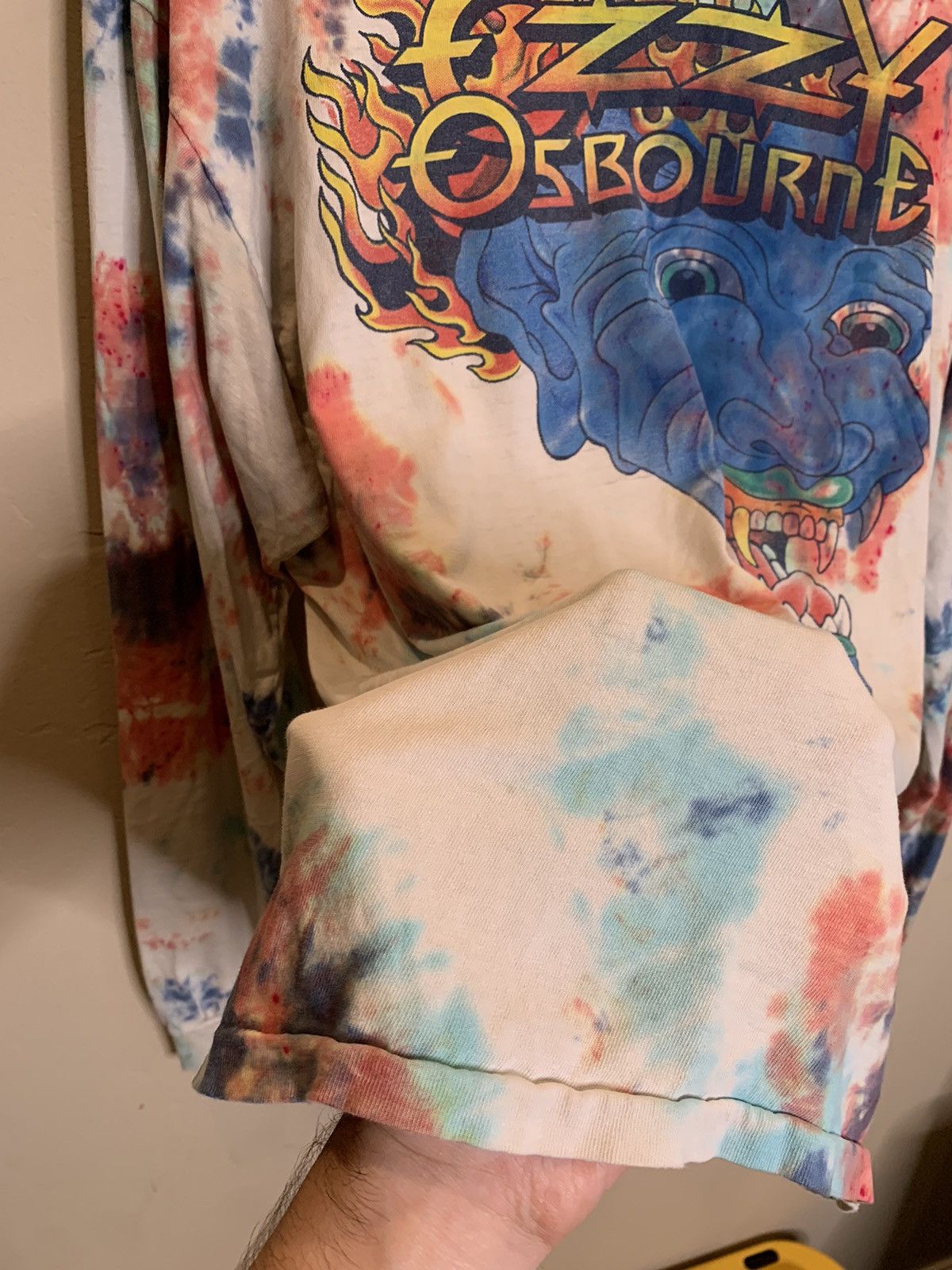 Band Tees RARE Vintage 80s Ozzy Osbourne Single Stitch Band Tour Shirt Size US XL / EU 56 / 4 - 6 Thumbnail