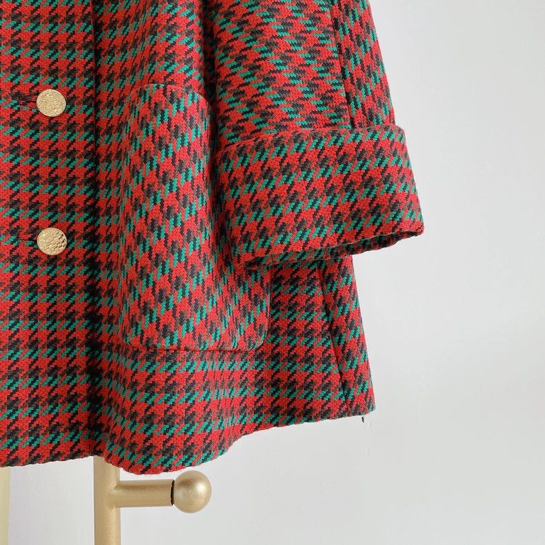 Gucci Gucci Thousand-bird checkered tweed jacket 2504-Nextarrow Size XS / US 0-2 / IT 36-38 - 4 Thumbnail