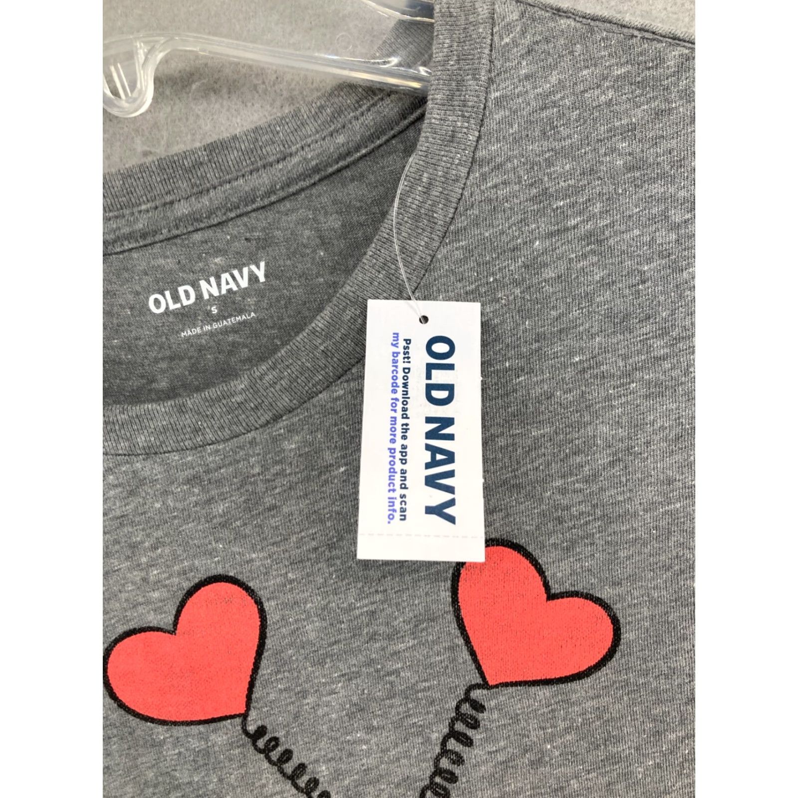 Old Navy Old Navy Sponge Bob T Shirt Small Hearts Women Short Sleeve Crew Neck Blue Cotton Blend Regular Size S Cartoon Size S / US 4 / IT 40 - 5 Thumbnail