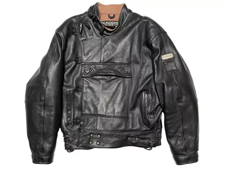 Kadoya kadoyaSwedish motorcycle jacket Size US L / EU 52-54 / 3 - 1 Thumbnail