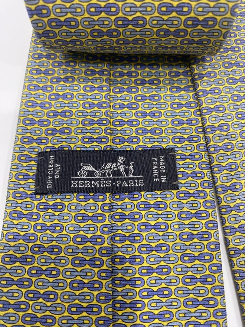 Hermes Hermes Tie laptop logo style (code:A) Size ONE SIZE - 5 Thumbnail