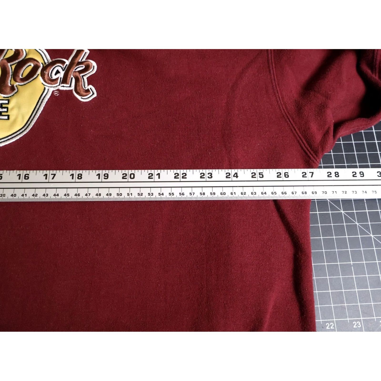Hard Rock Cafe VINTAGE Hard Rock Cafe Detroit Sweatshirt Adult 2XL Dark Red Embroidered Logo 90s Size US XXL / EU 58 / 5 - 6 Thumbnail