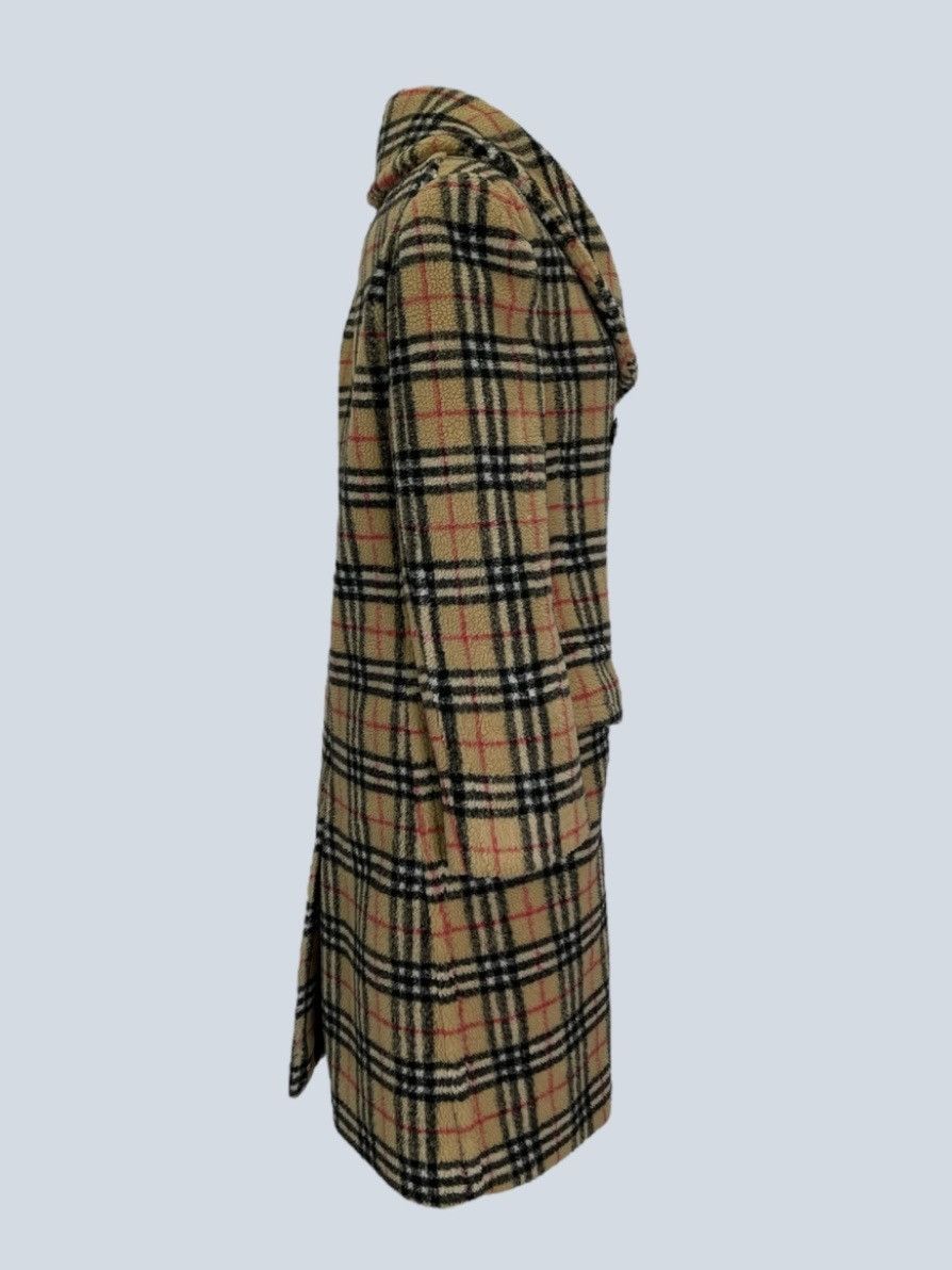 Burberry Burberry double-breasted Teddy coat in wool Check, 42. Size M / US 6-8 / IT 42-44 - 3 Thumbnail