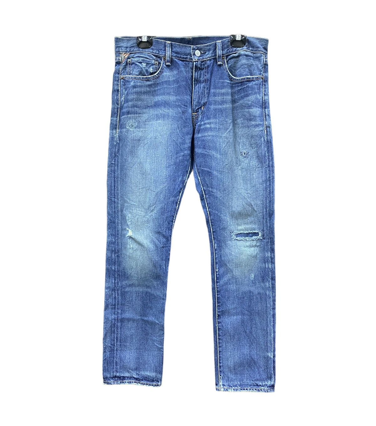 Designer × Ralph Lauren × Vintage Vintage Ralph Laurent Denim Jeans W35” Size US 35 - 1 Thumbnail
