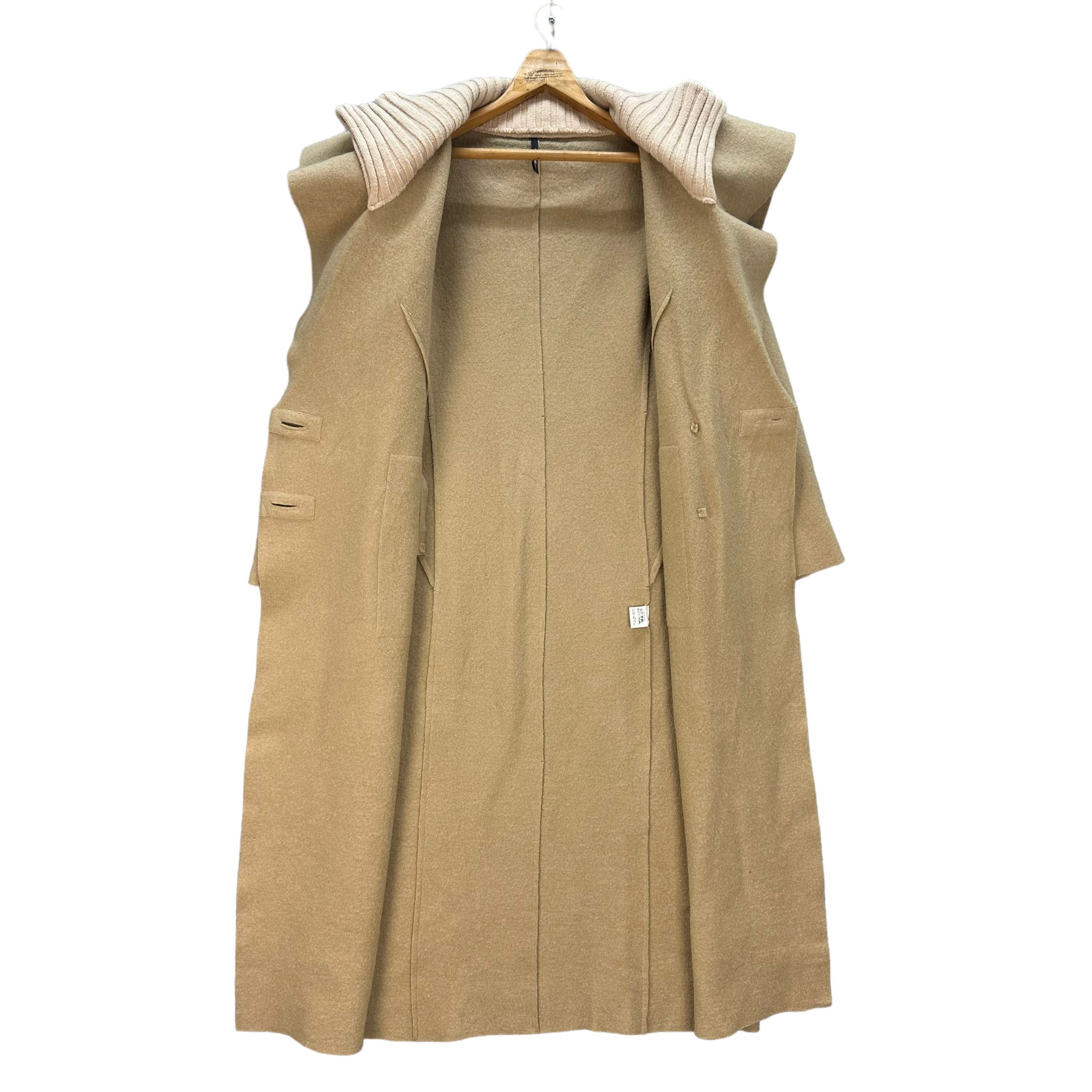 Other PIER ANTONIO GASPARI SHAWL WOOL LONG COAT #8302-002 Size M / US 6-8 / IT 42-44 - 8 Thumbnail