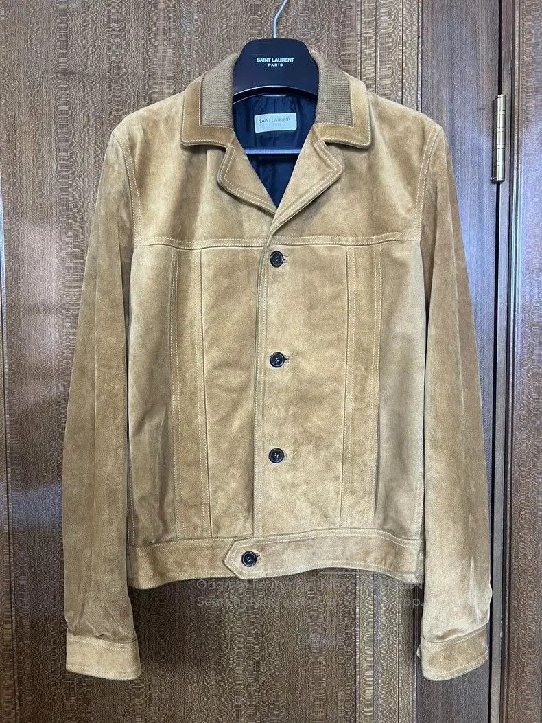 Saint Laurent Paris Saint Laurent Paris 14fw suede knight jacket. Size US S / EU 44-46 / 1 - 1 Thumbnail