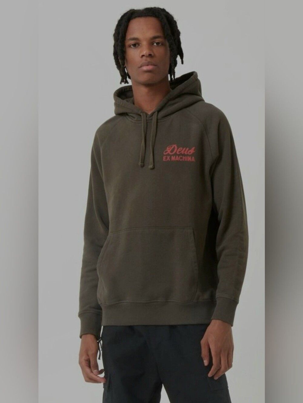 Deus Ex Machina Deus Ex Machina Sunbleached Beluga Green Graphic Hoodie -S Size US S / EU 44-46 / 1 - 12 Thumbnail