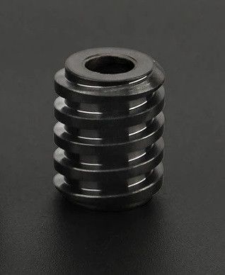 Handmade Black Titanium Knife Beads Paracord Bead Zipper Umbrella Size ONE SIZE - 5 Thumbnail