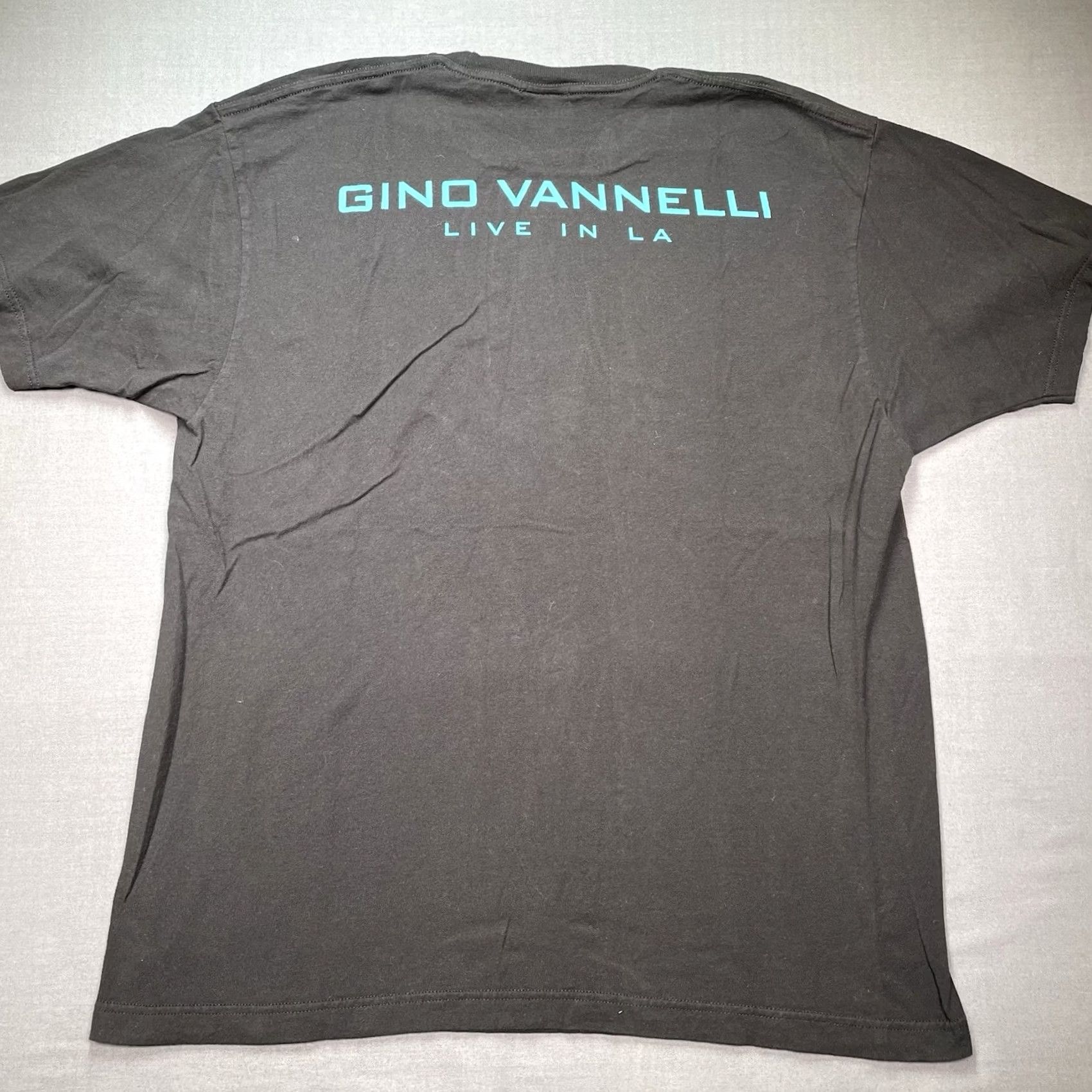 Sol Angeles Gino Vannelli Shirt Men XL Black Rock Angeles T-Shirt Los Angeles Canadian 2013 Bernie Williams Men’s XL Black Rock Angleses Size US XL / EU 56 / 4 - 3 Thumbnail