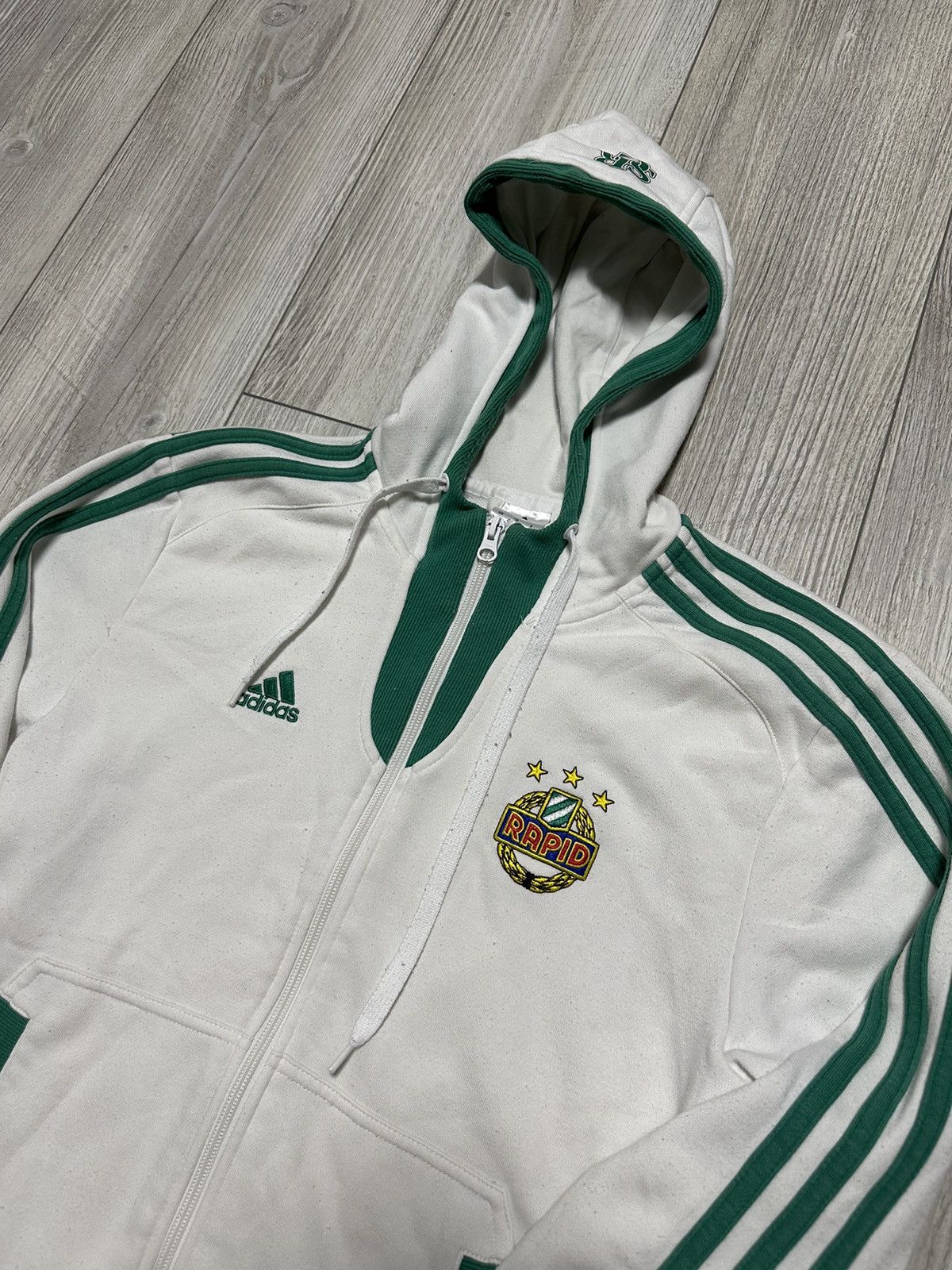 Adidas ADIDAS SK RAPID WIEN 2013/2014 JACKET TRAINING SOCCER Size US S / EU 44-46 / 1 - 2 Thumbnail