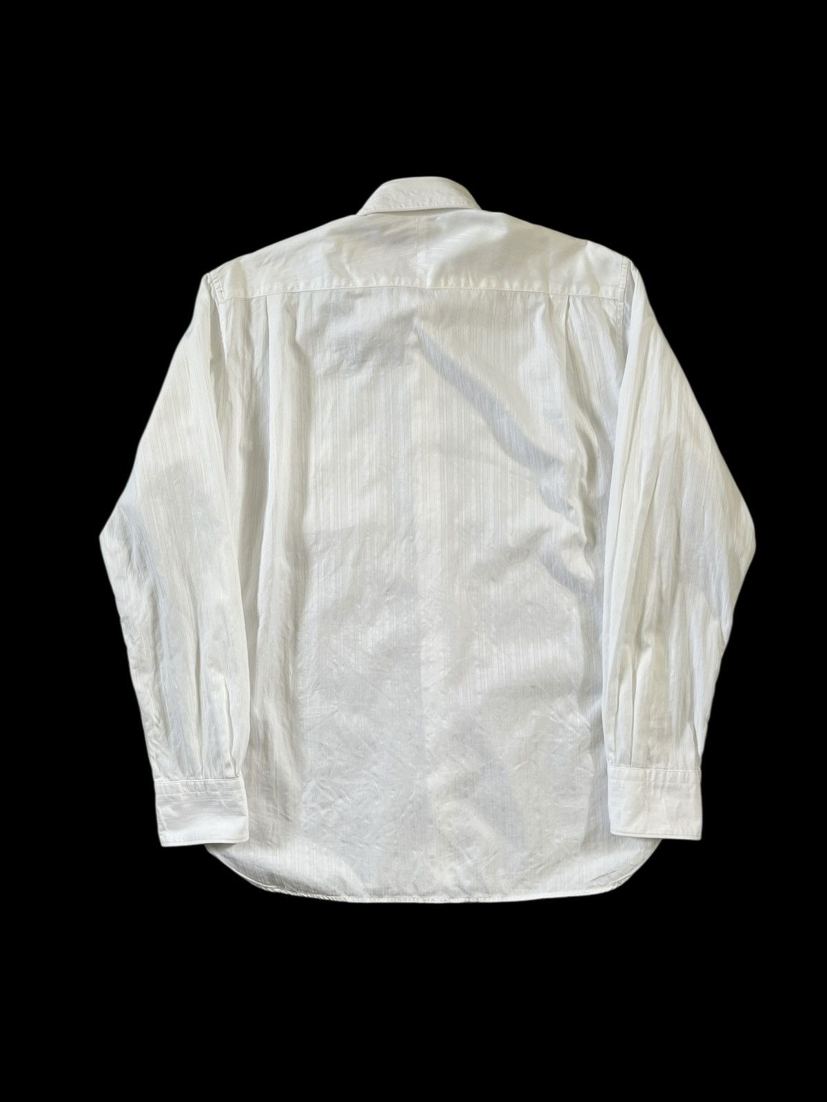 Yohji Yamamoto 1990s Yohji Yamamoto AAR Textured Lined Button Down Shirt Size US M / EU 48-50 / 2 - 3 Thumbnail