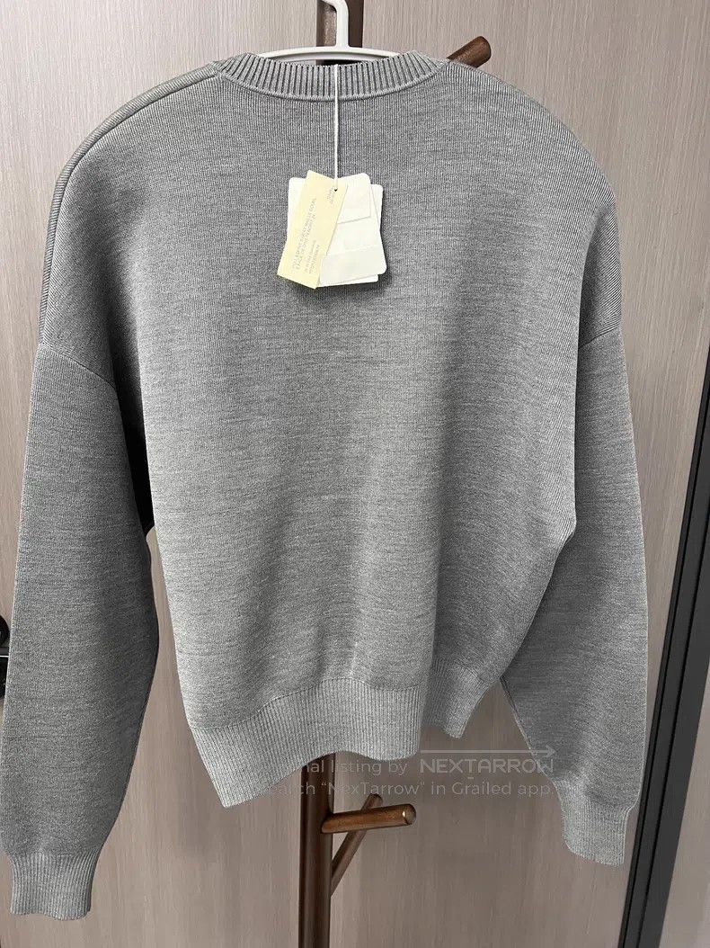Hermes Hermes Gray Cashmere Blended Knit Top Size XXS / US 00 / IT 34 - 2 Thumbnail