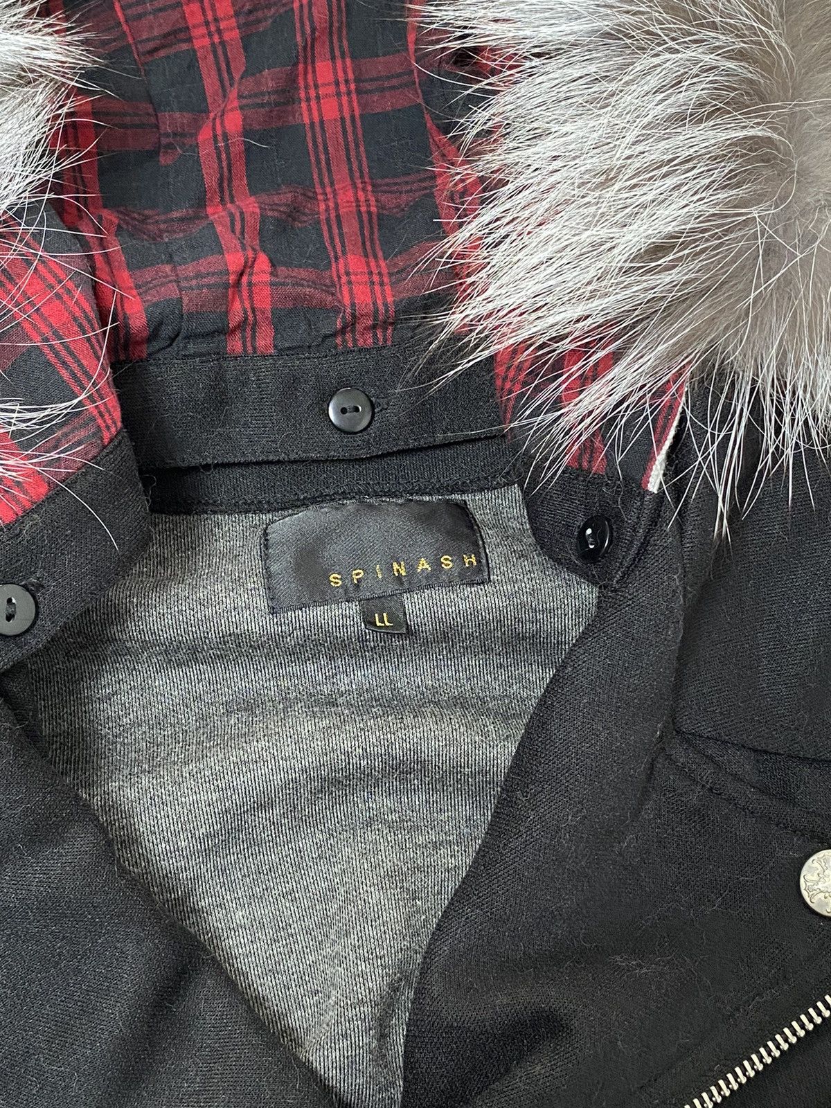 If Six Was Nine × Japanese Brand fur jacket spinash japan vkei style Size US L / EU 52-54 / 3 - 8 Thumbnail