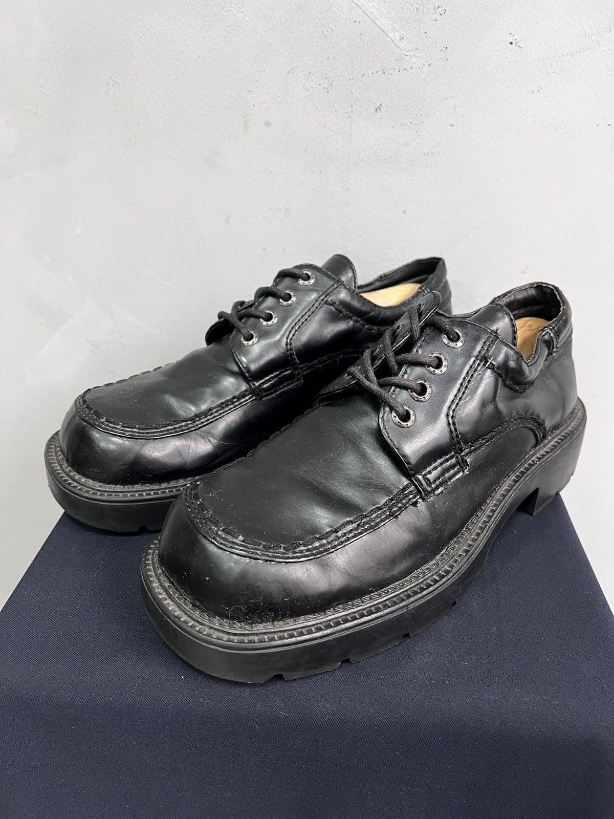 Undercover Undercover black platform shoes rock classic loafers Size US 11 / EU 44 - 3 Thumbnail