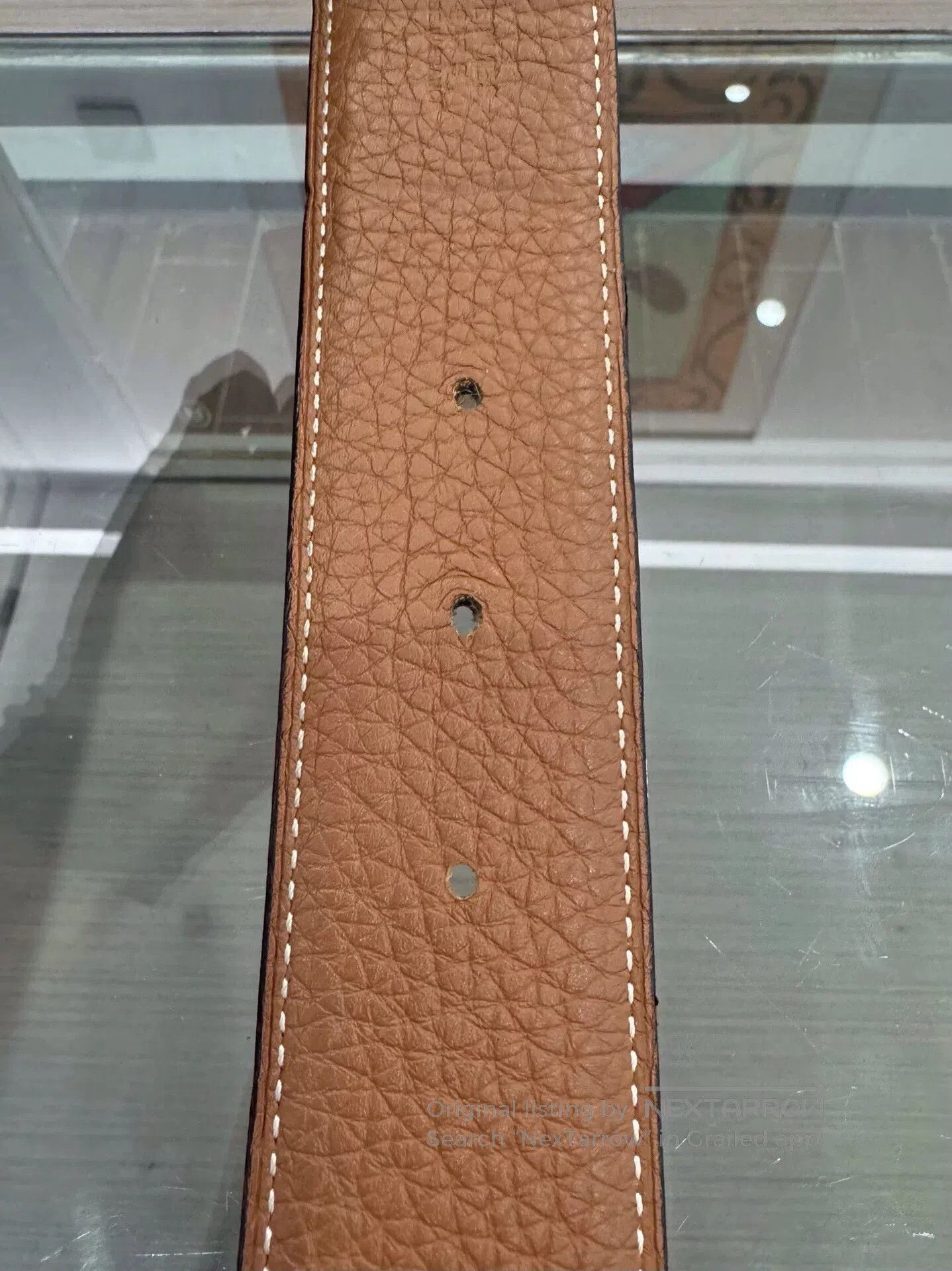 Hermes Hermes Men's H Buckle 4cm Belt. Size ONE SIZE - 7 Thumbnail