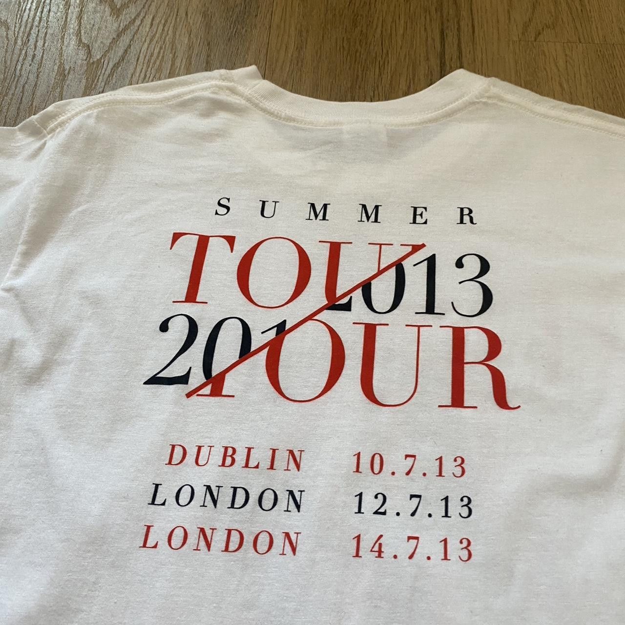 Gildan 2013 Summer Tour White and red Justin Timberlake Size US M / EU 48-50 / 2 - 4 Thumbnail