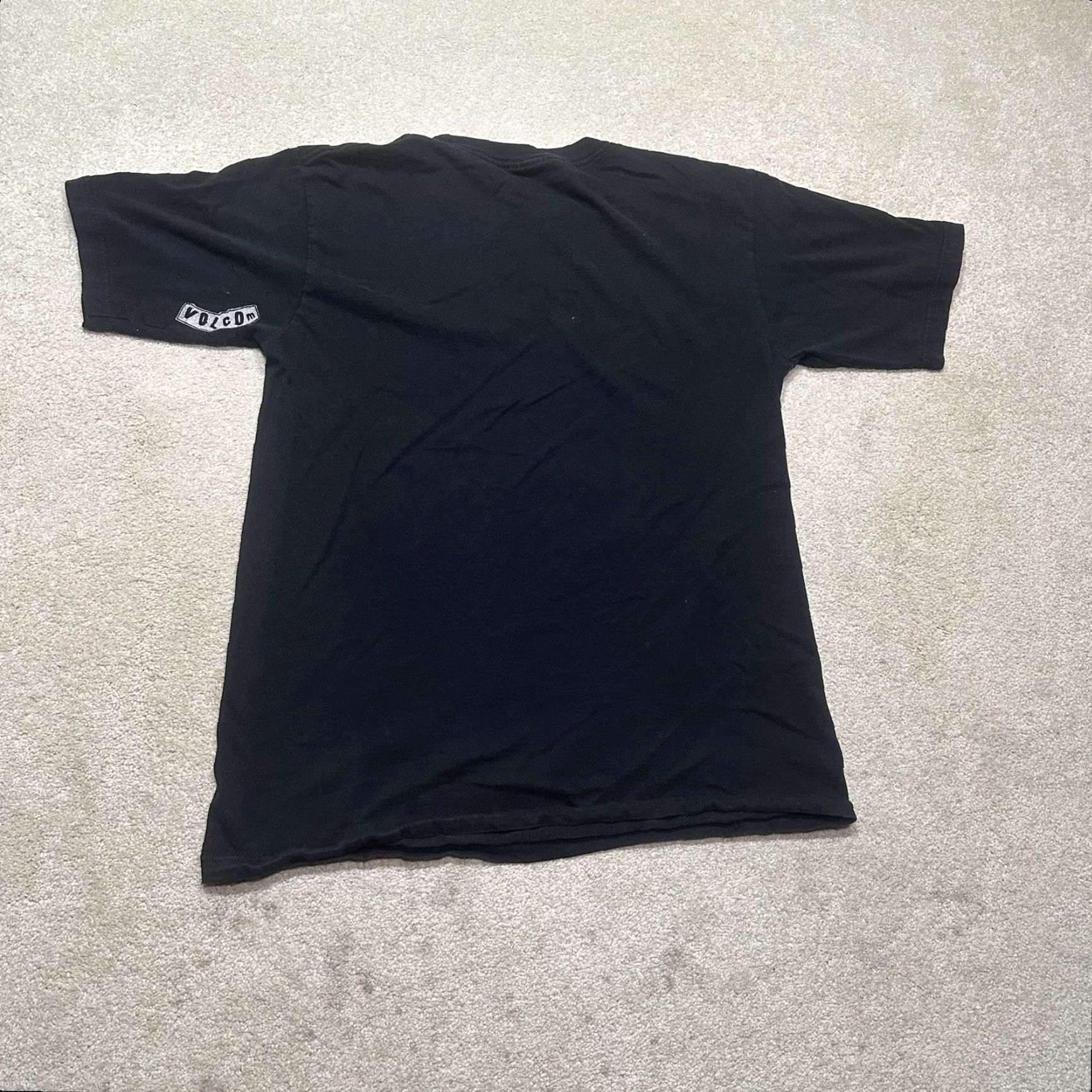 Volcom VINTAGE Volcom T Shirt Mens Medium Black Size US M / EU 48-50 / 2 - 2 Thumbnail