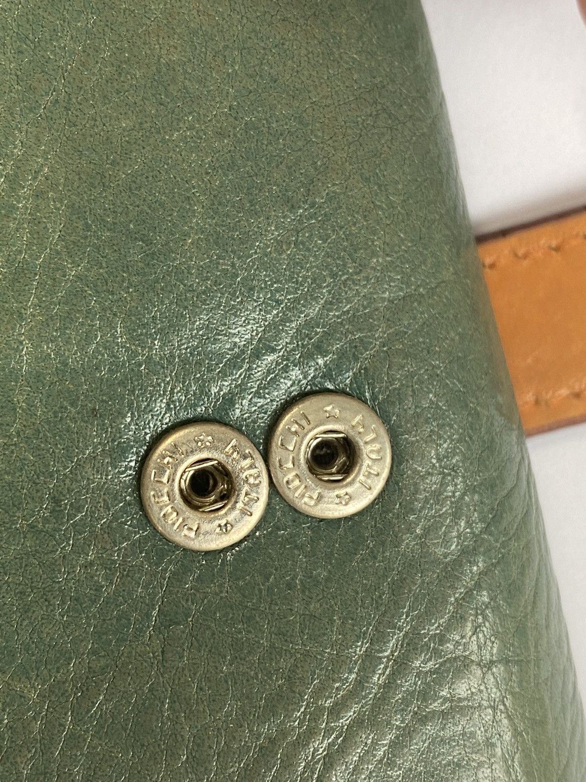 Japanese Brand Green Genuine Leather Long Wallet Size ONE SIZE - 2 Thumbnail