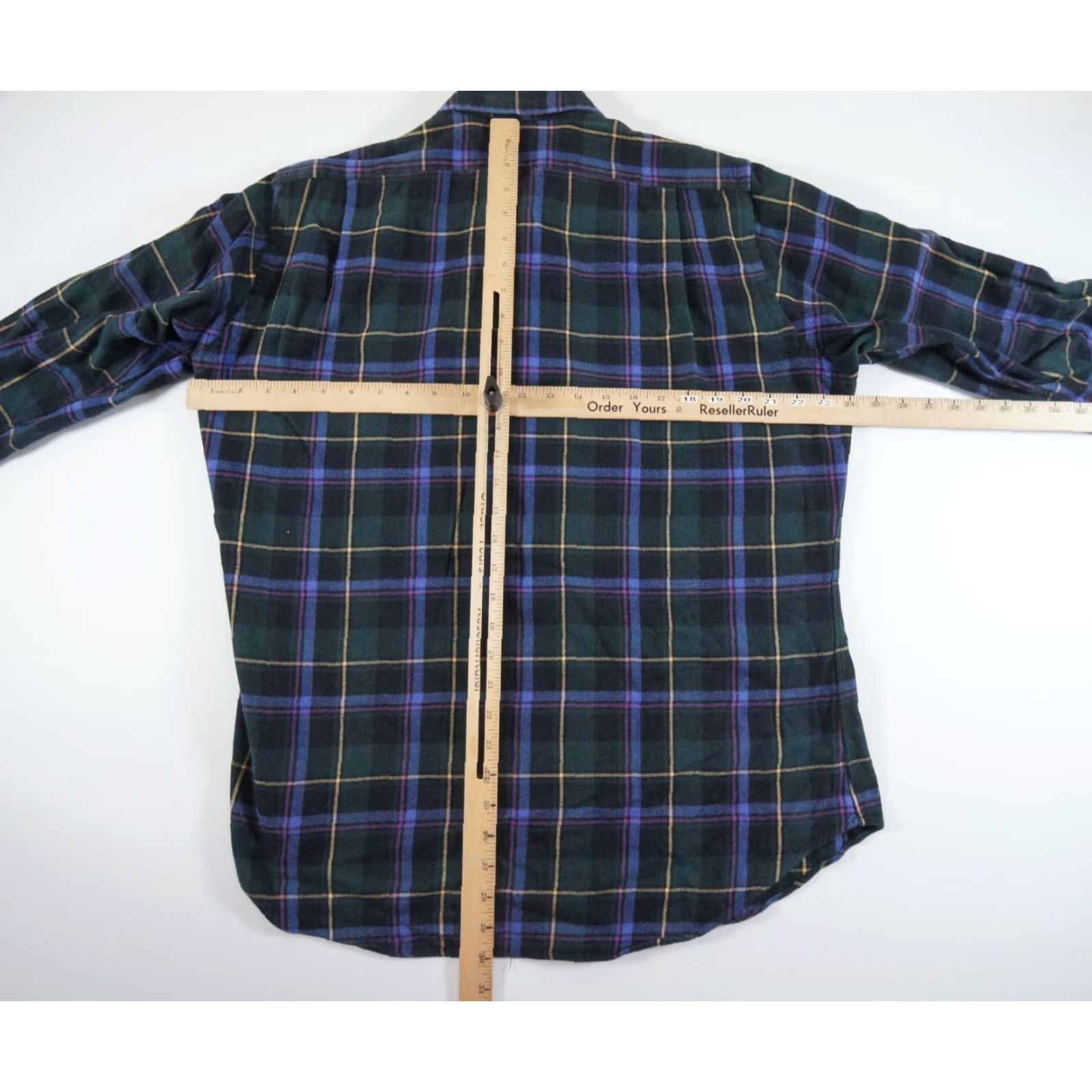 Polo Ralph Lauren VINTAGE Polo Ralph Lauren Men’s Flannel Shirt Long Sleeve Casual Button-Up Green Plaid Small Size US M / EU 48-50 / 2 - 6 Thumbnail