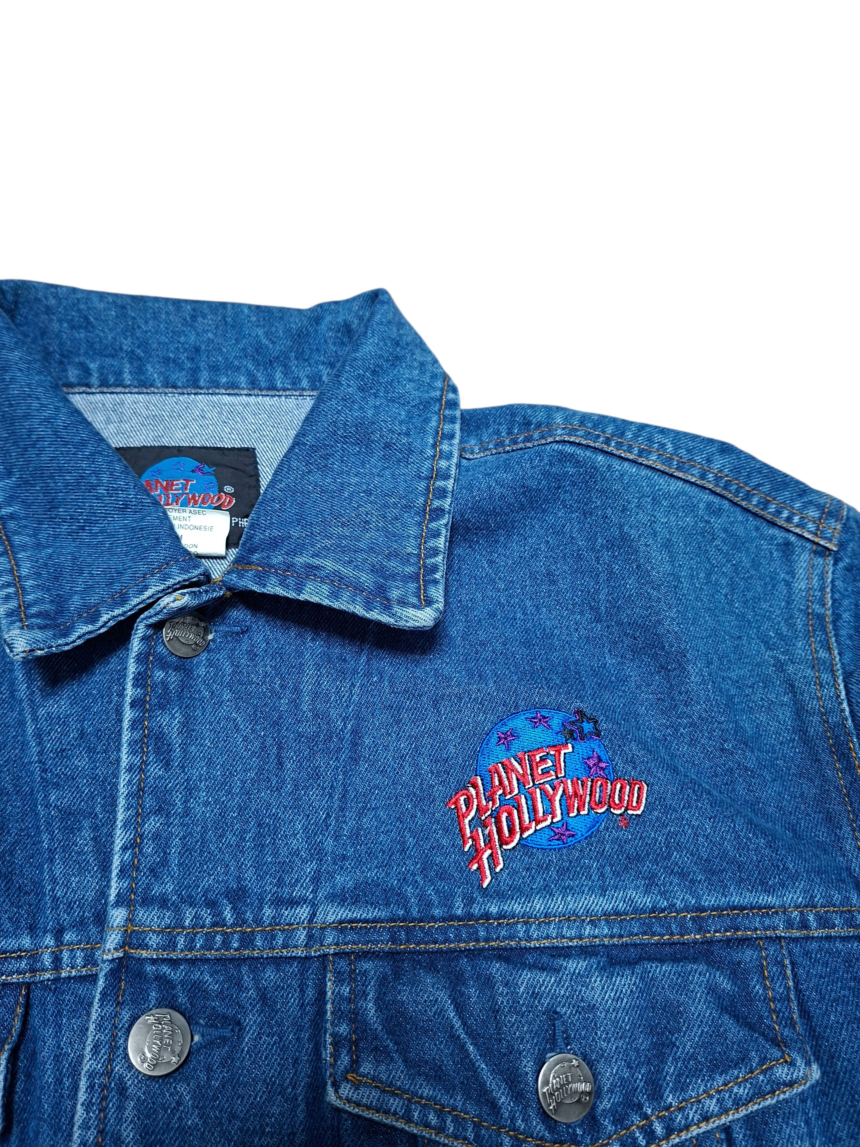 Planet Hollywood PLANET HOLLYWOOD SAN FRANCISCO VINTAGE DENIM JACKET Size US M / EU 48-50 / 2 - 4 Thumbnail