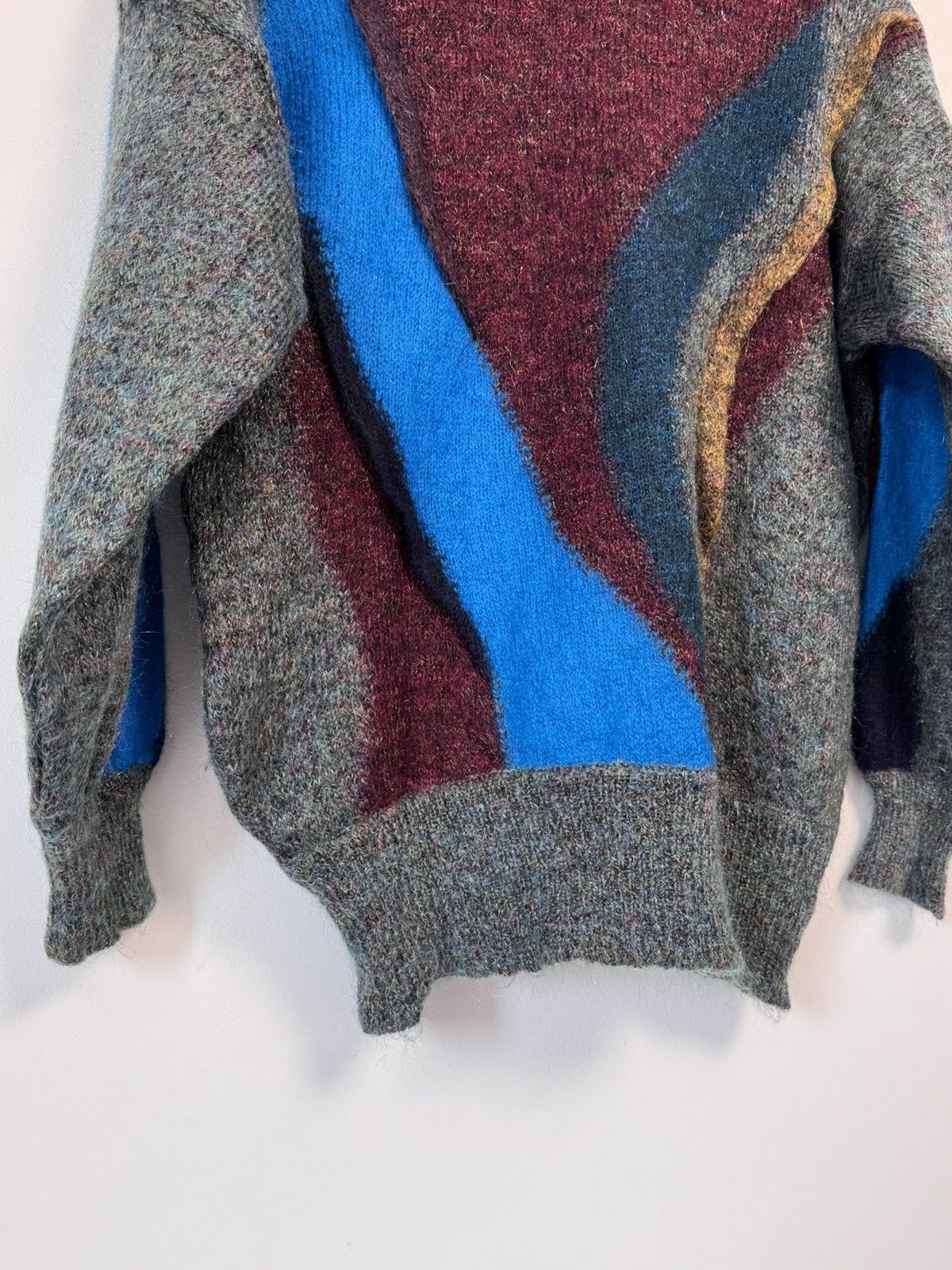 Escada Vintage Mohair Sweater Unique Escada Sweater Circa 1980's Size S / US 4 / IT 40 - 13 Thumbnail