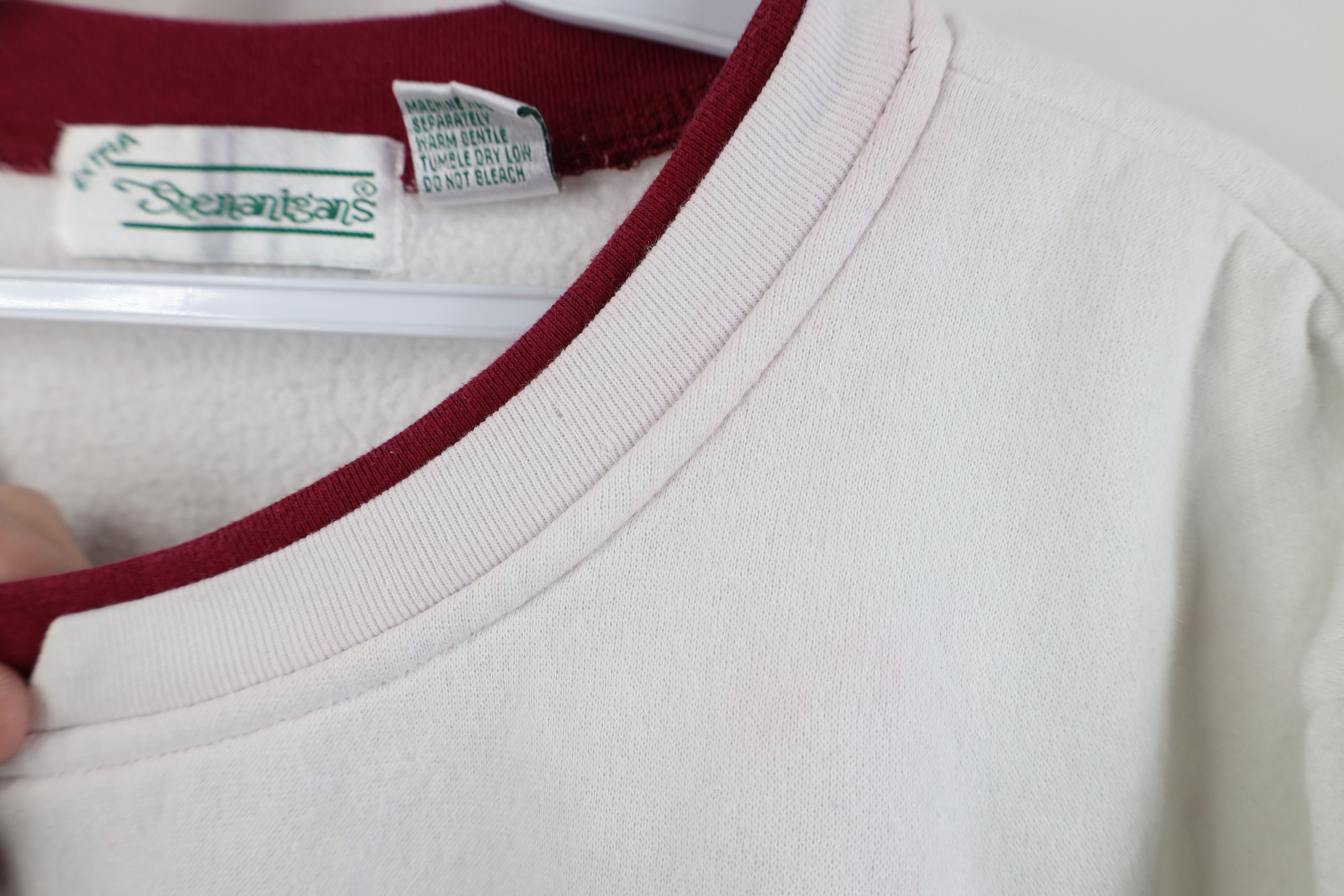 Vintage Vintage 90s Country Farmhouse Nature Flower Bird Sweatshirt Size 3XL / US 20-22 - 7 Thumbnail
