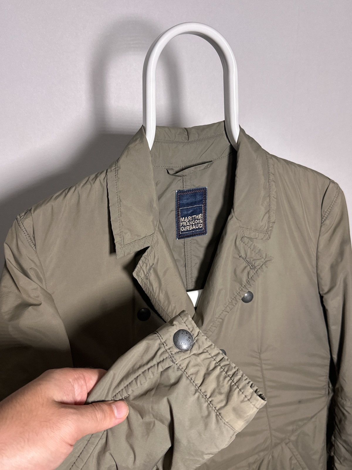 Japanese Brand Marithe Francois Girbaud Vintage Trench Coat Jacket Size S / US 4 / IT 40 - 5 Thumbnail
