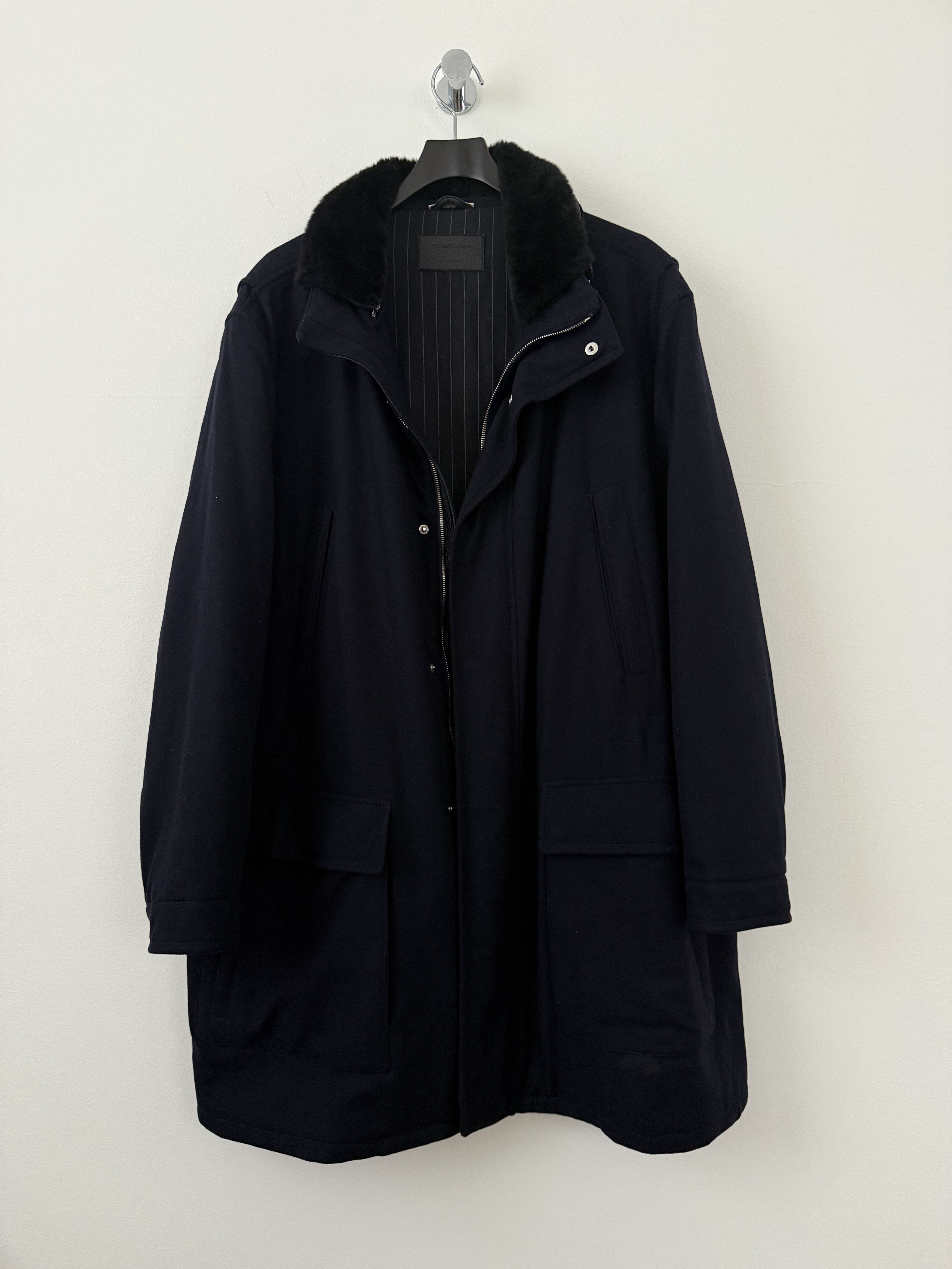 Ermenegildo Zegna Elements Baby Cashmere Long Coat Size US XL / EU 56 / 4 - 3 Thumbnail