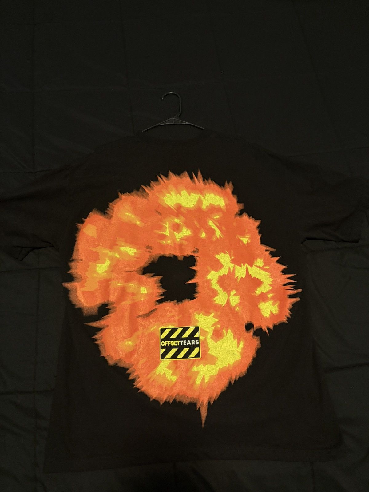 DENIM TEARS Denim Tears x Offset Set It Off #1 T-Shirt 'Black' Size US L / EU 52-54 / 3 - 2 Thumbnail