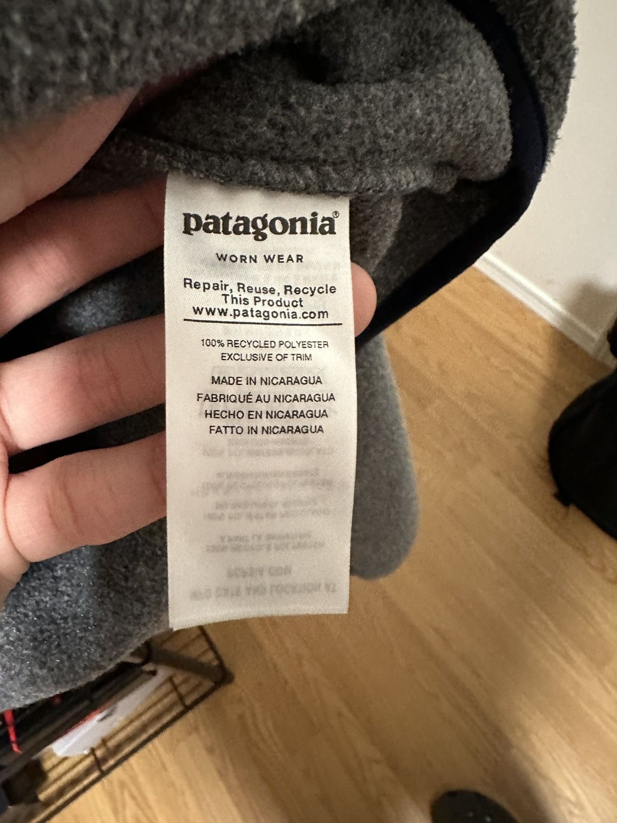 Patagonia Men's Synchilla® Snap-T® Fleece Pullover Grey Size US L / EU 52-54 / 3 - 4 Thumbnail