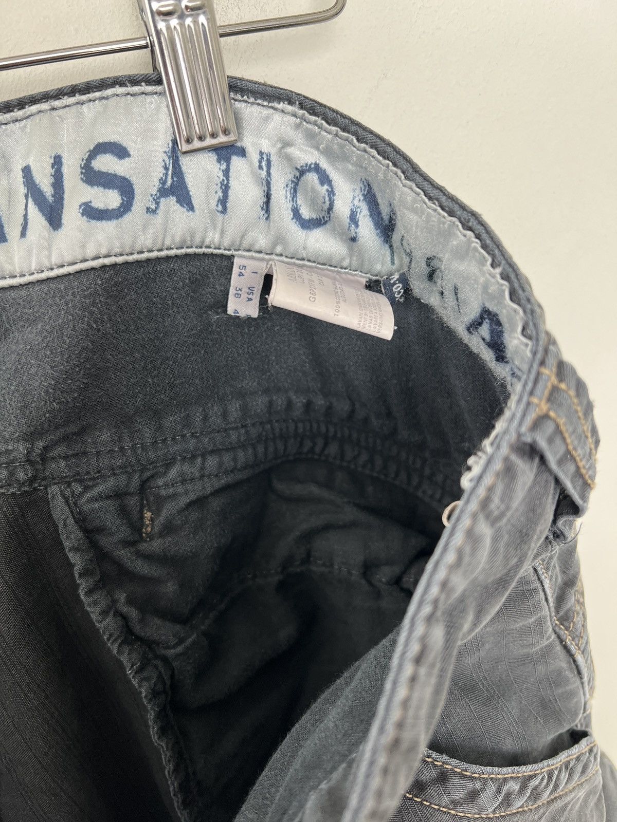 Giorgio Armani armani y2k multipocket washed cargo pants Size US 38 / EU 54 - 18 Thumbnail