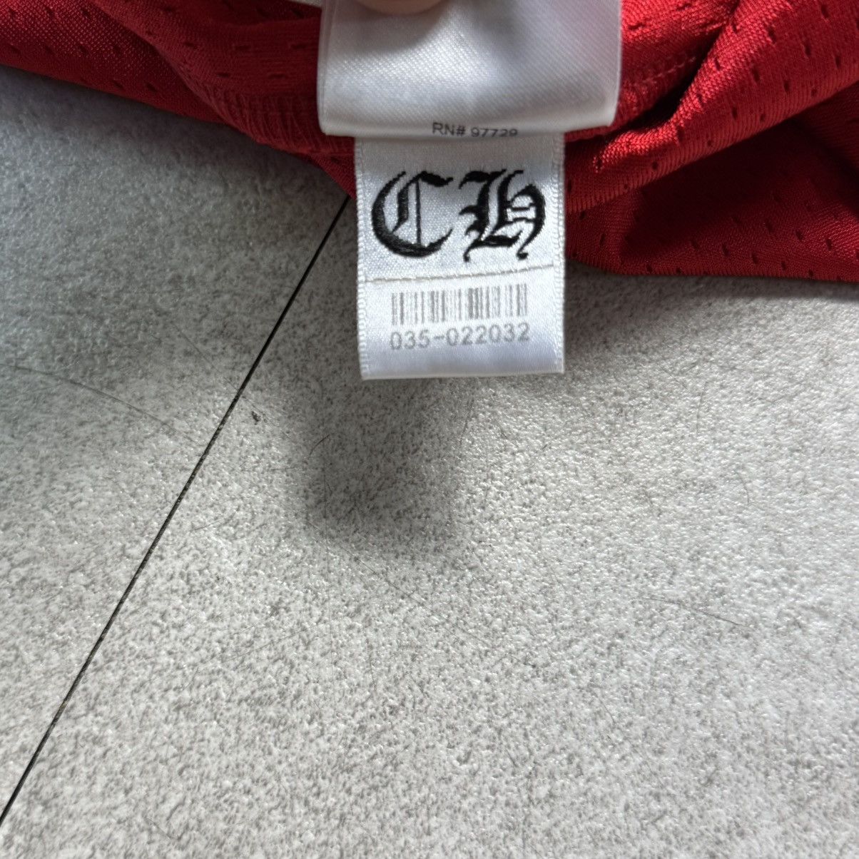 Chrome Hearts Chrome Hearts Mesh Jersey Red Long Sleeve Size US XL / EU 56 / 4 - 9 Thumbnail