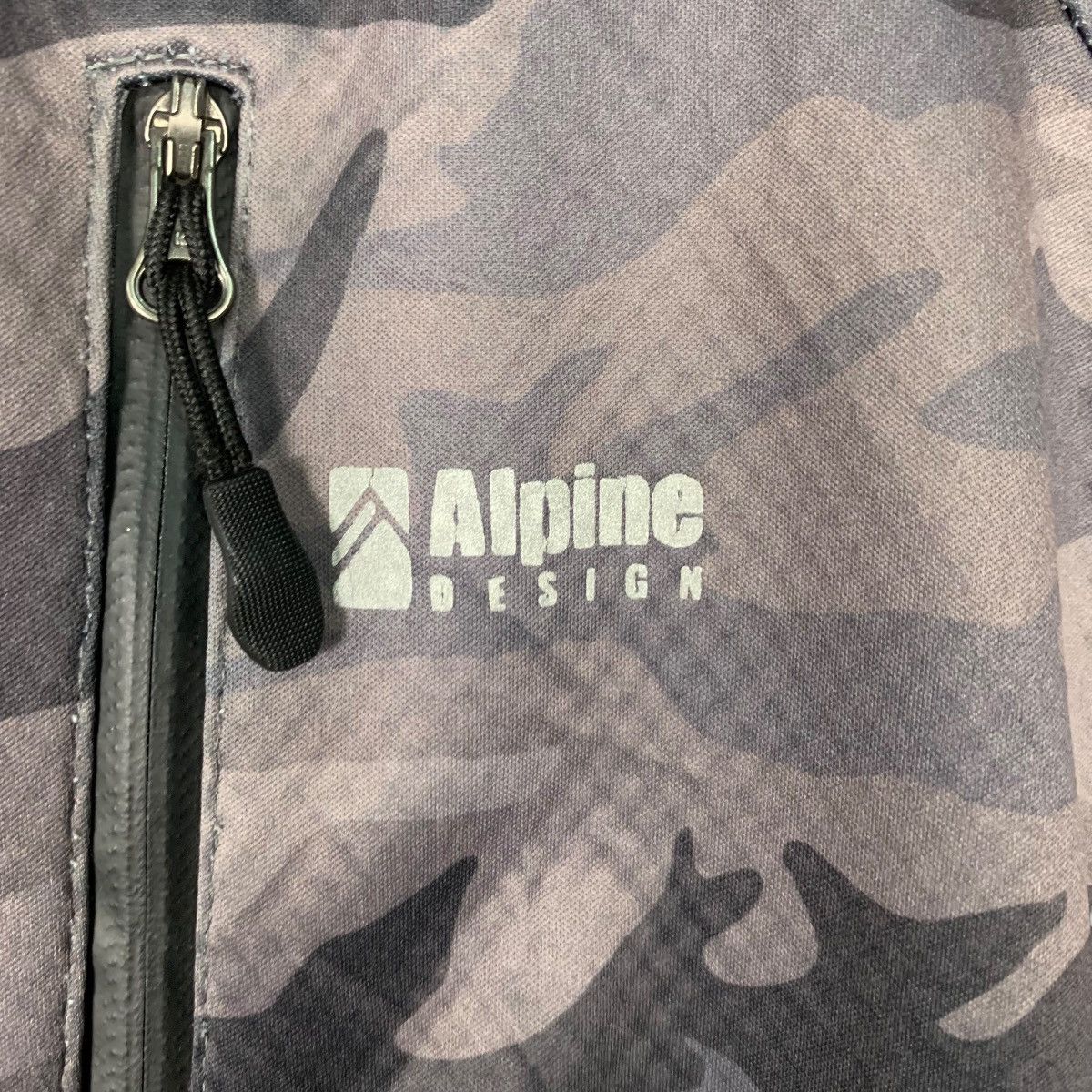 Japanese Brand ALPINE DESIGN Windbreaker Hoodie Jacket #2502-C112 Size US L / EU 52-54 / 3 - 15 Thumbnail