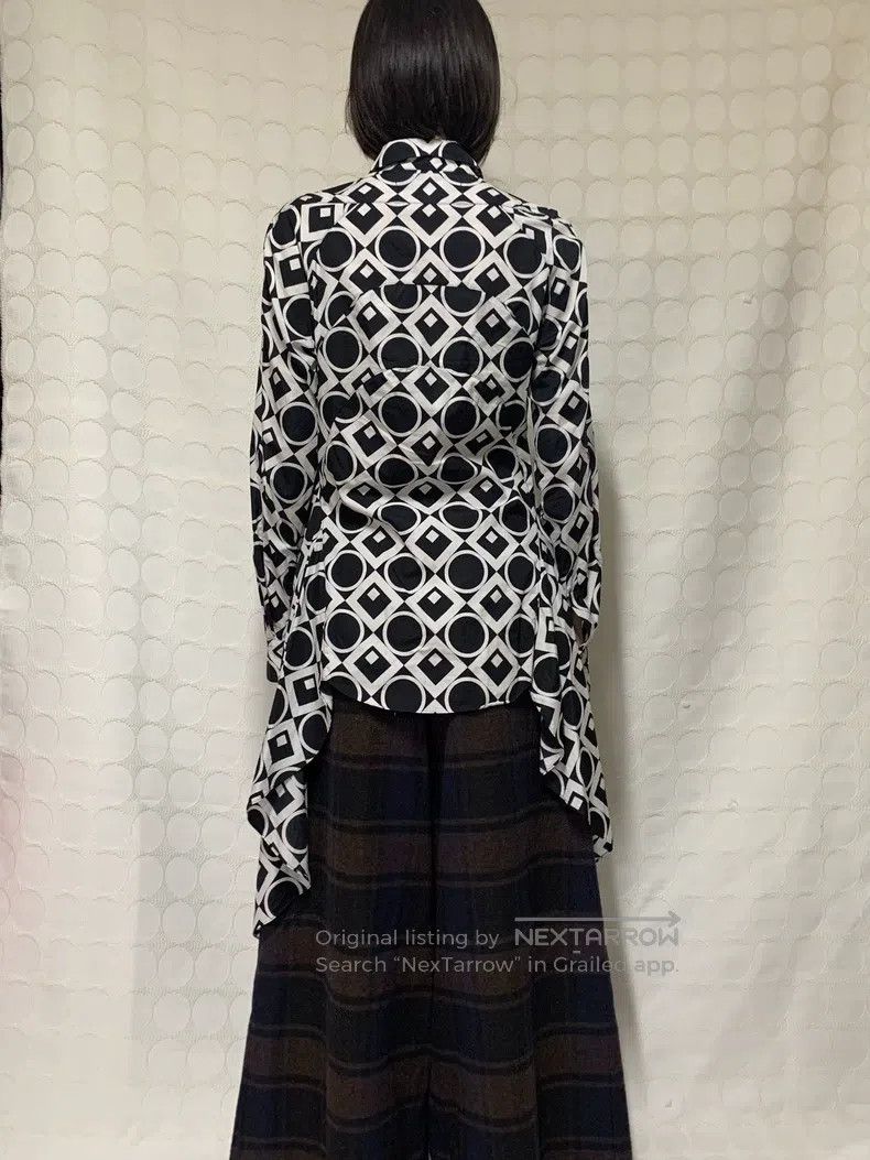 Junya Watanabe Junya Watanabe Geometric Tailored Shirt with Front and Bac Size L / US 10 / IT 46 - 3 Thumbnail