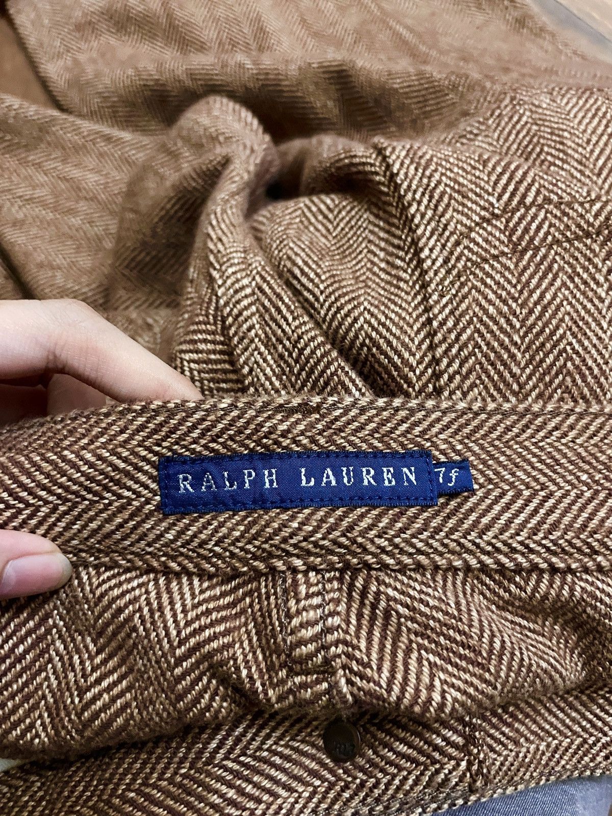 Polo Ralph Lauren Rare Vintage Polo Ralph Lauren Mcmlxvic Flared Pants 1990s Size US 35 - 10 Thumbnail