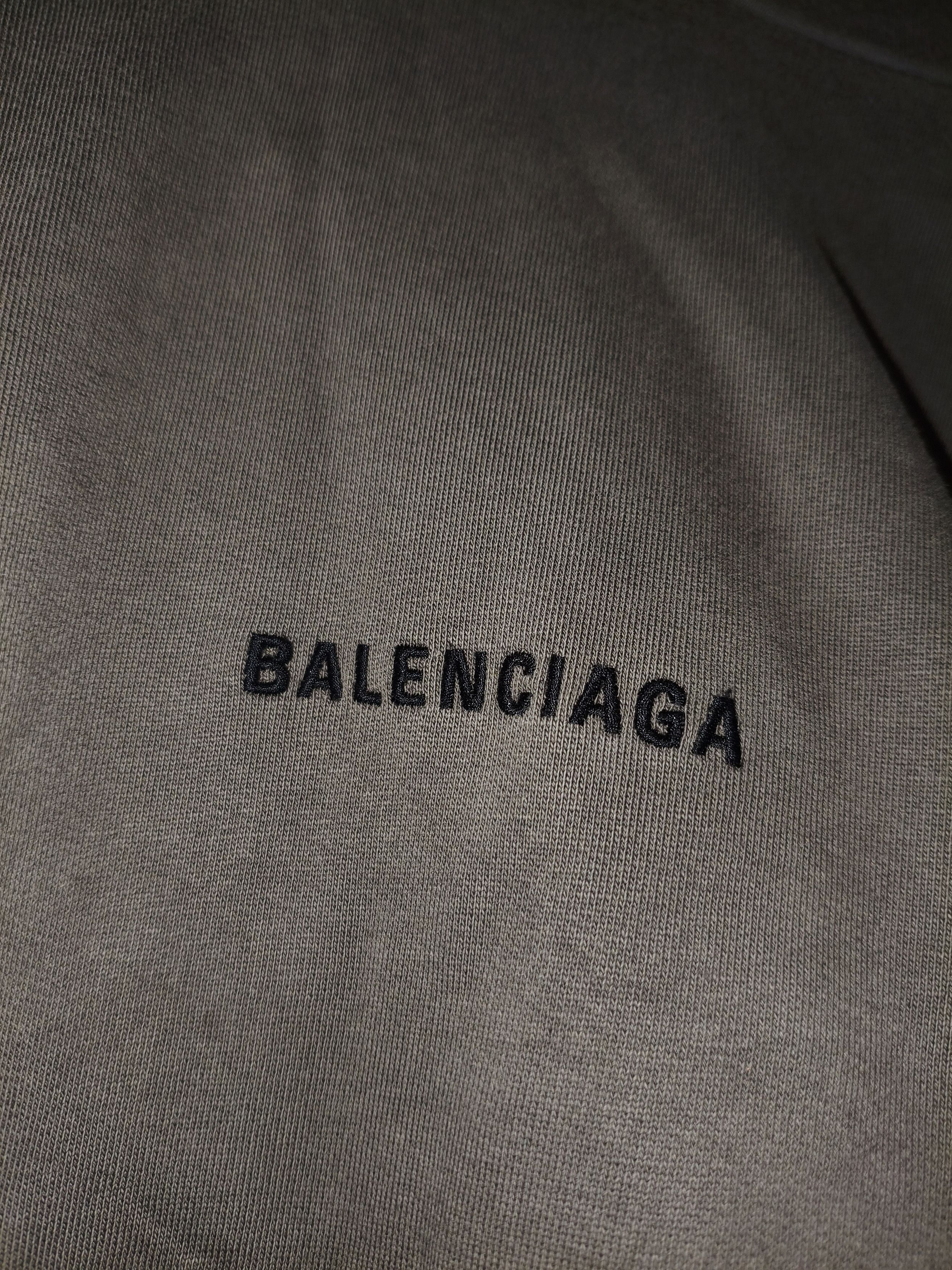 Balenciaga Balenciaga Embroidered Classic Logo Gray Size US XL / EU 56 / 4 - 7 Thumbnail